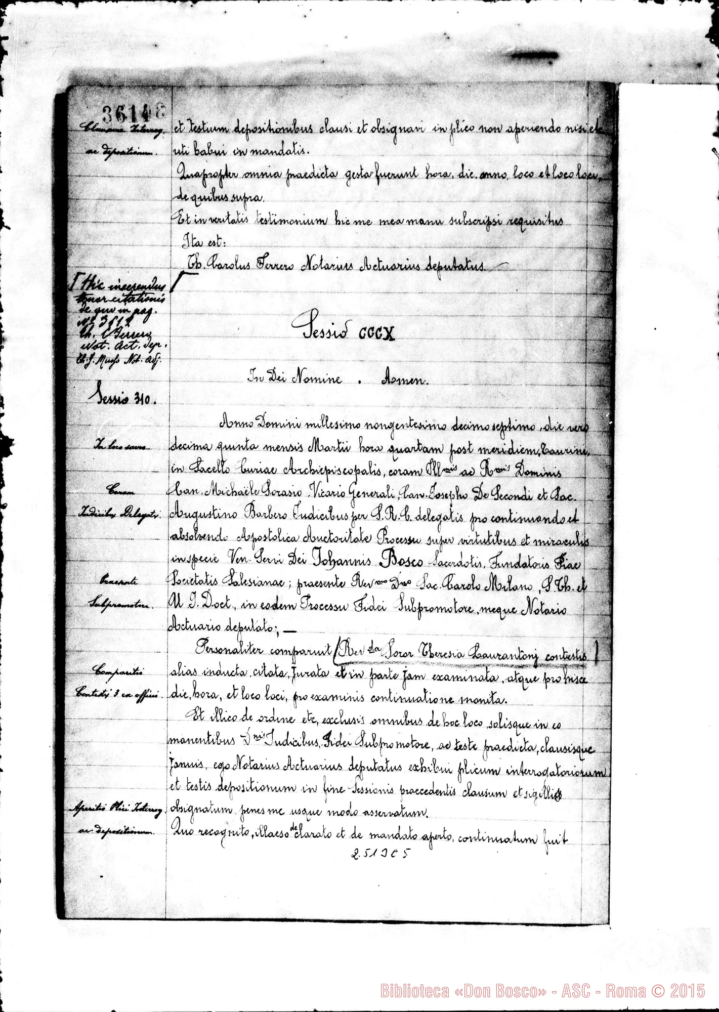 Fotogramma C 5 — Suor Theresia Laurantoni