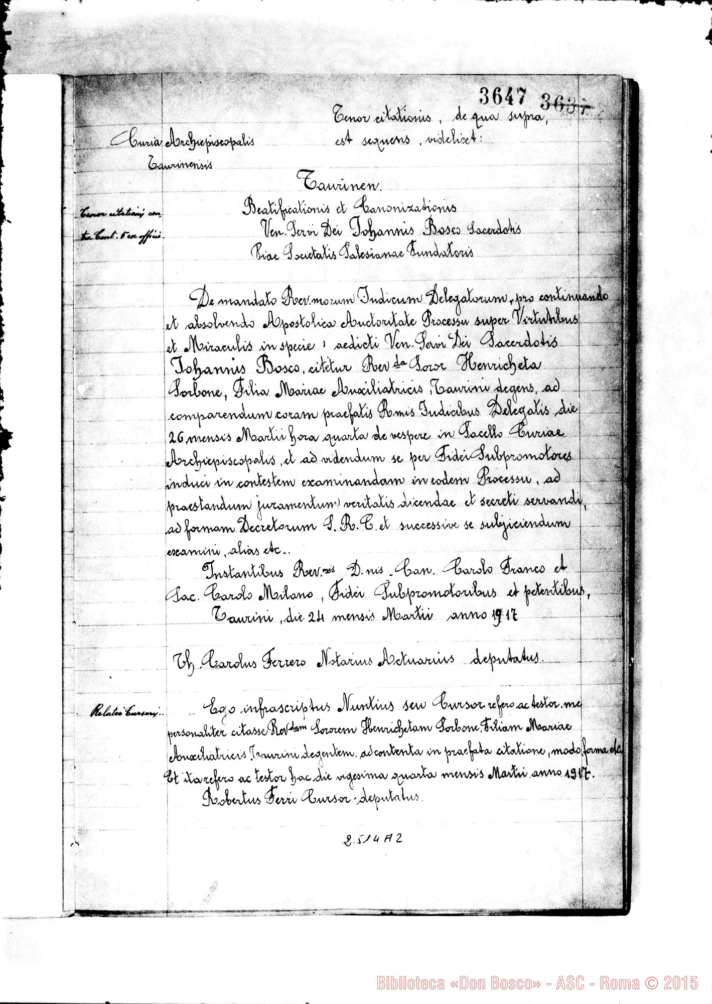 Fotogramma A 2 — Suor Henricheta Sorbone