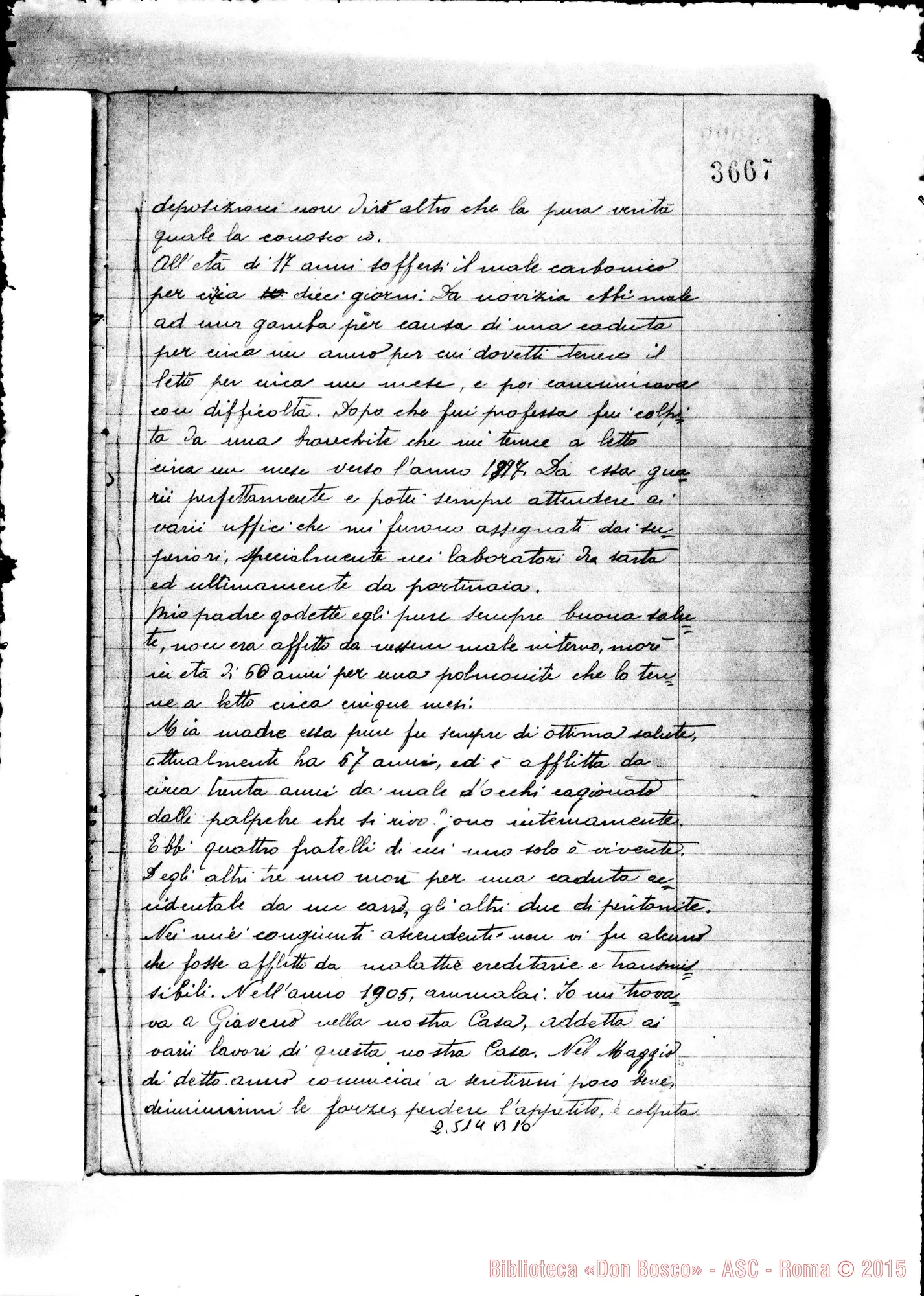 Fotogramma B 10 — Suor Provina Negro