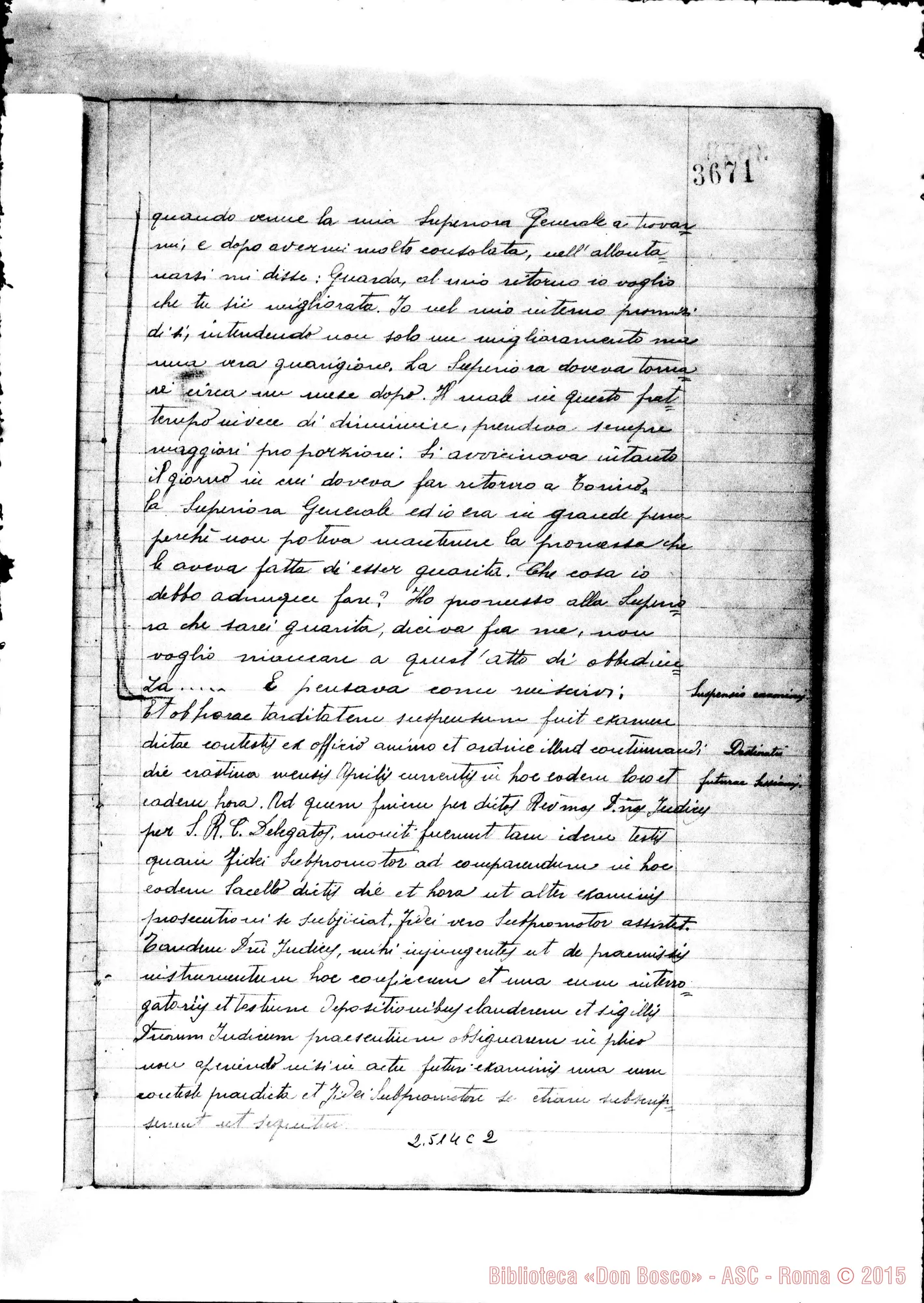 Fotogramma C 2 — Suor Provina Negro
