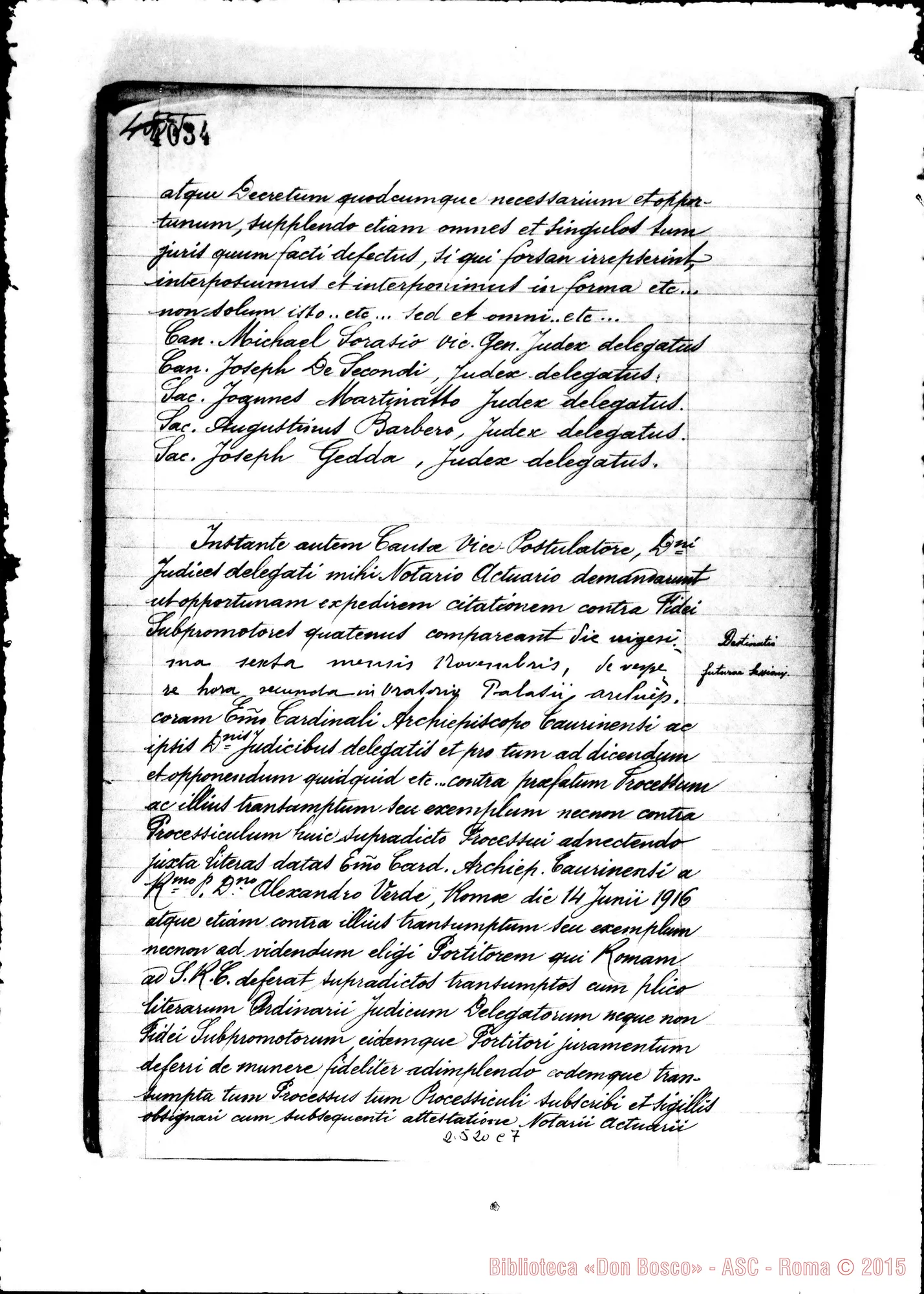 Fotogramma C 7 — Acta Collationum et Sequentia