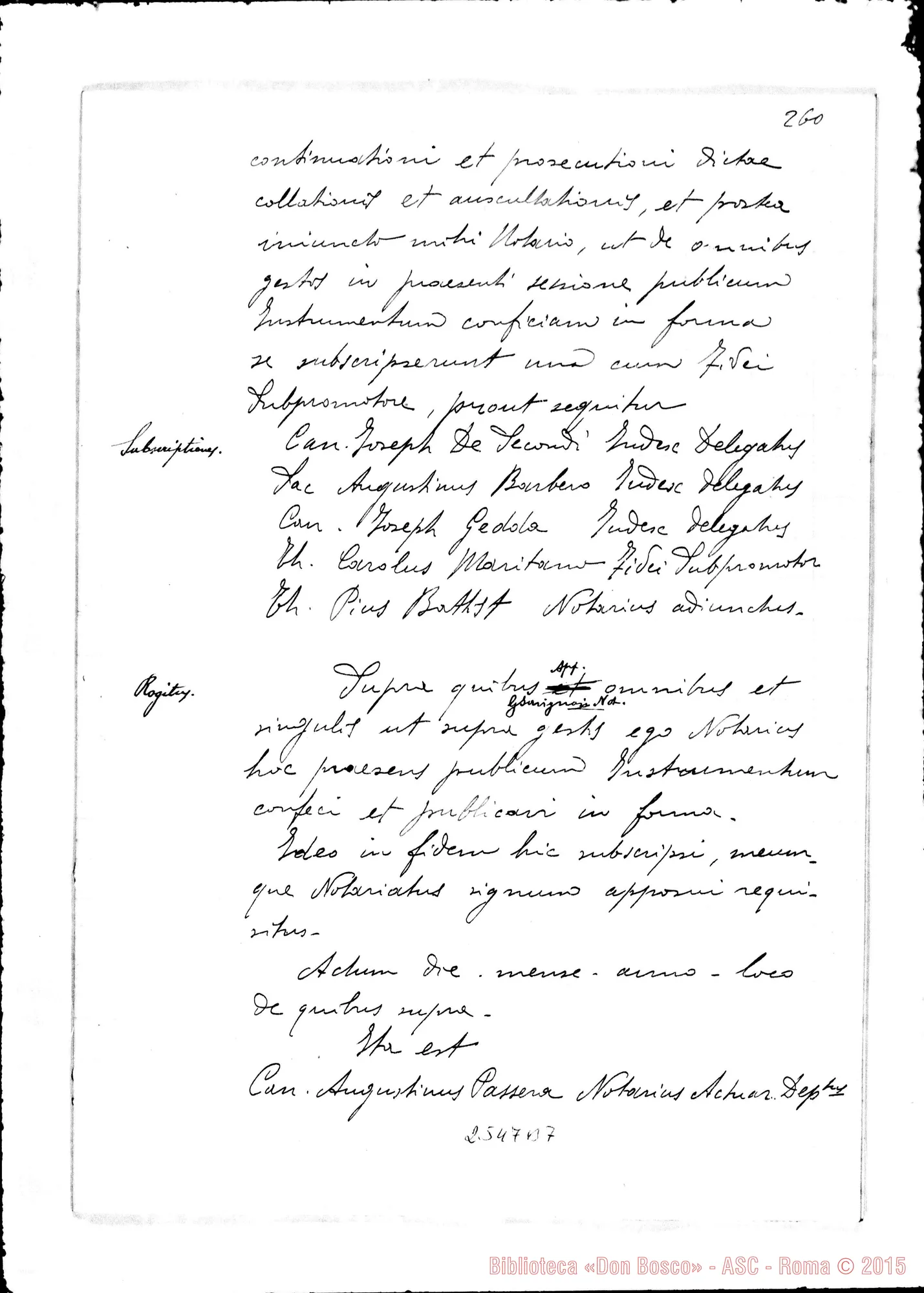 Fotogramma B 7 — In Curia Taurinensi, super miraculo (1927)