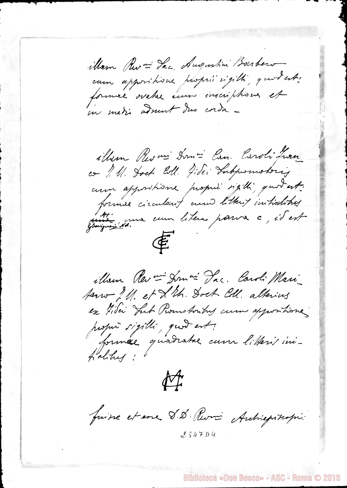 Fotogramma D 4 — In Curia Taurinensi, super miraculo (1927)