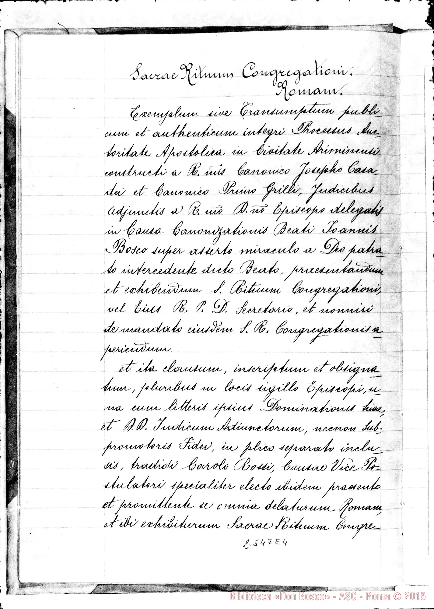 Fotogramma E 4 — In Curia Aiminensi, super miraculo (1931)