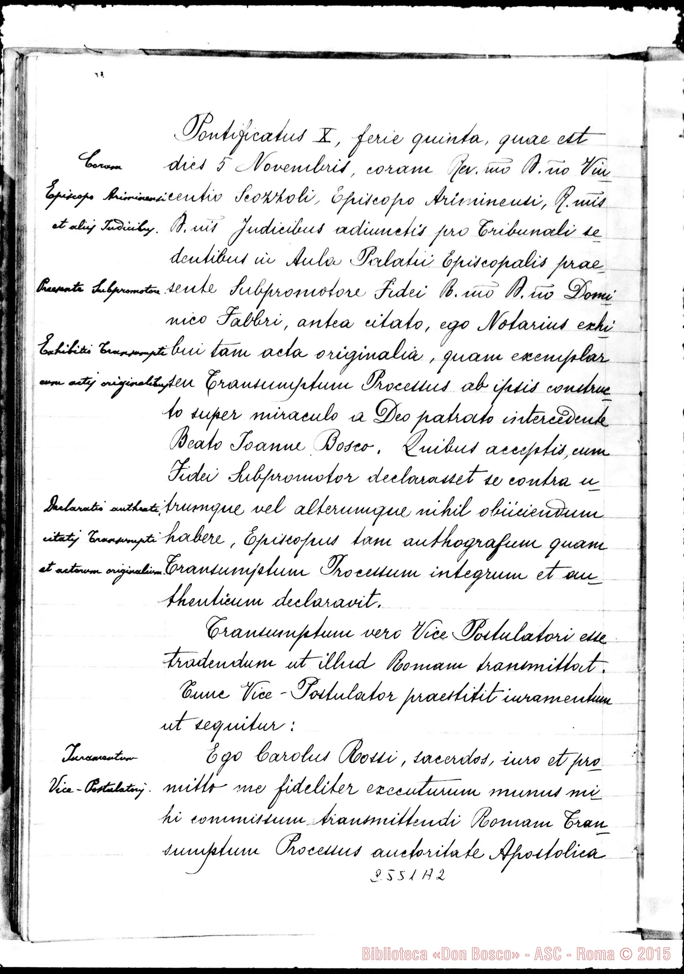 Fotogramma A 2 — In Curia Aiminensi, super miraculo (1931)