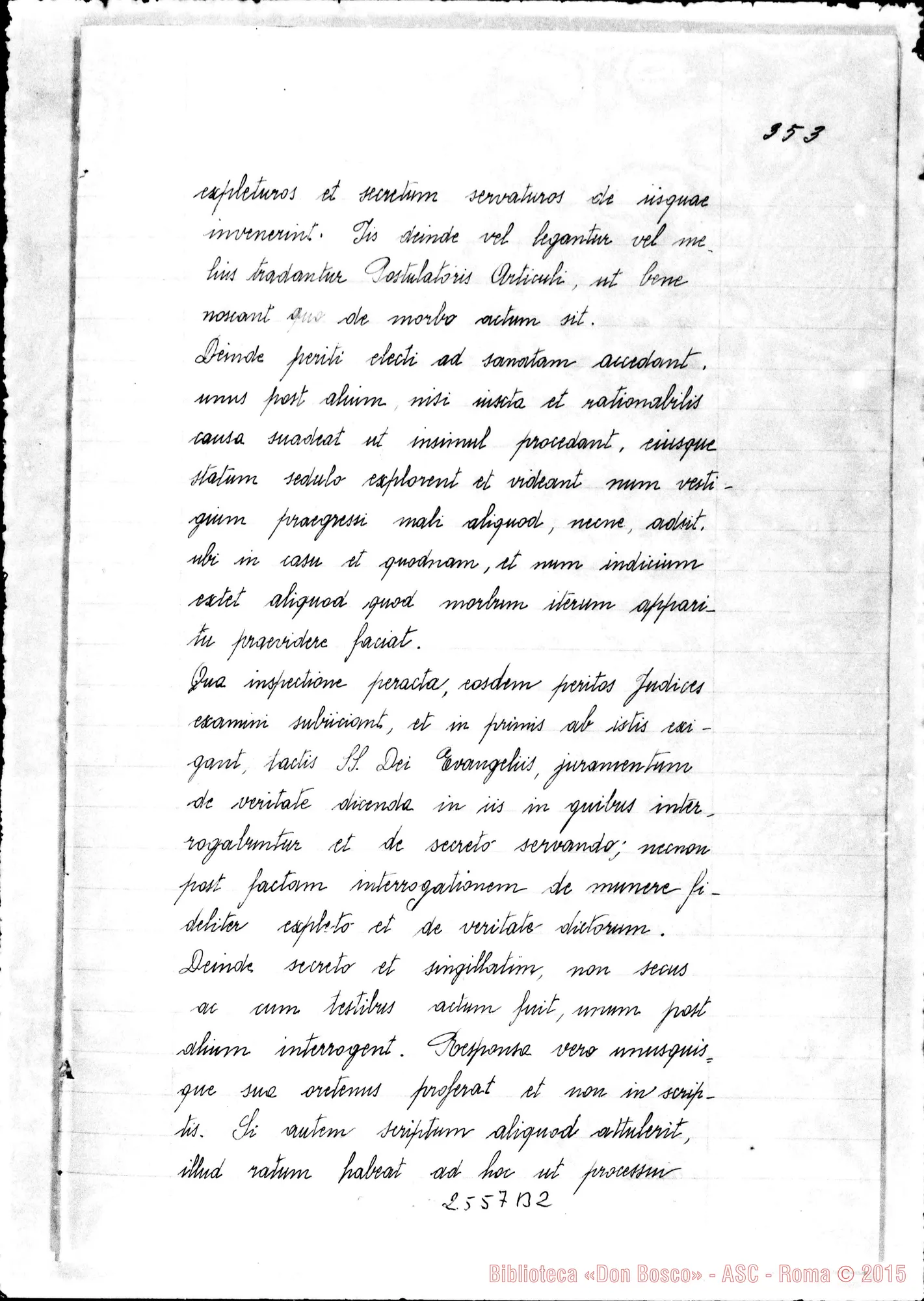 Fotogramma B 2 — In Curia Bergomensi, super miraculo (1932)