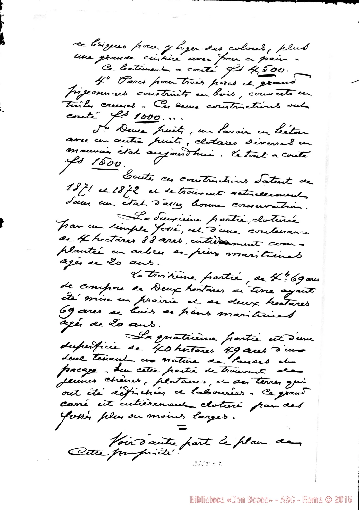 Fotogramma C 7 — Détail de la propriété