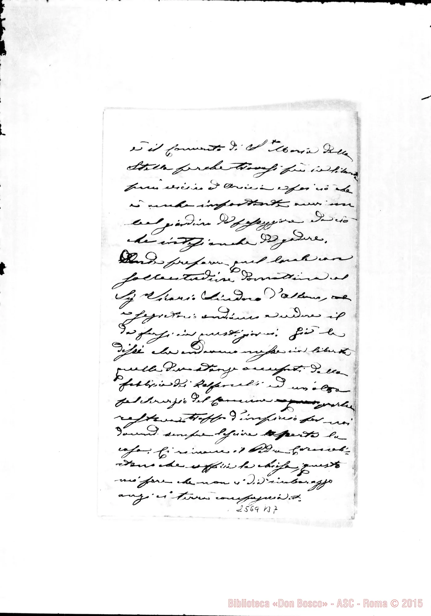 Fotogramma B 7 — Sala Antonio - Bosco. Albano Laziale, 2-11-1876