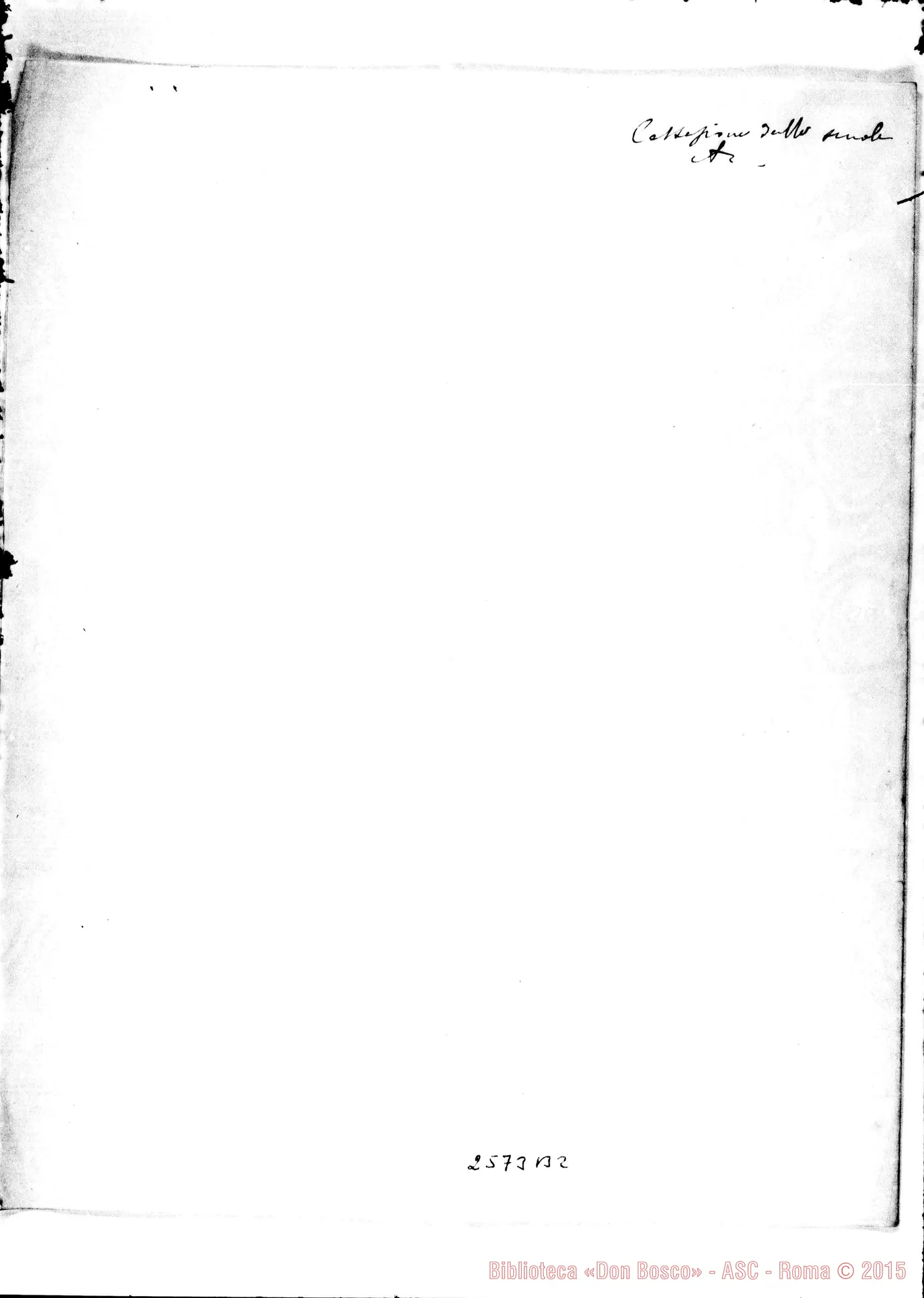 Fotogramma B 2 — Delegato scolastico - Direttore. Cherasco, 26-01-1871. Autogr. Rua