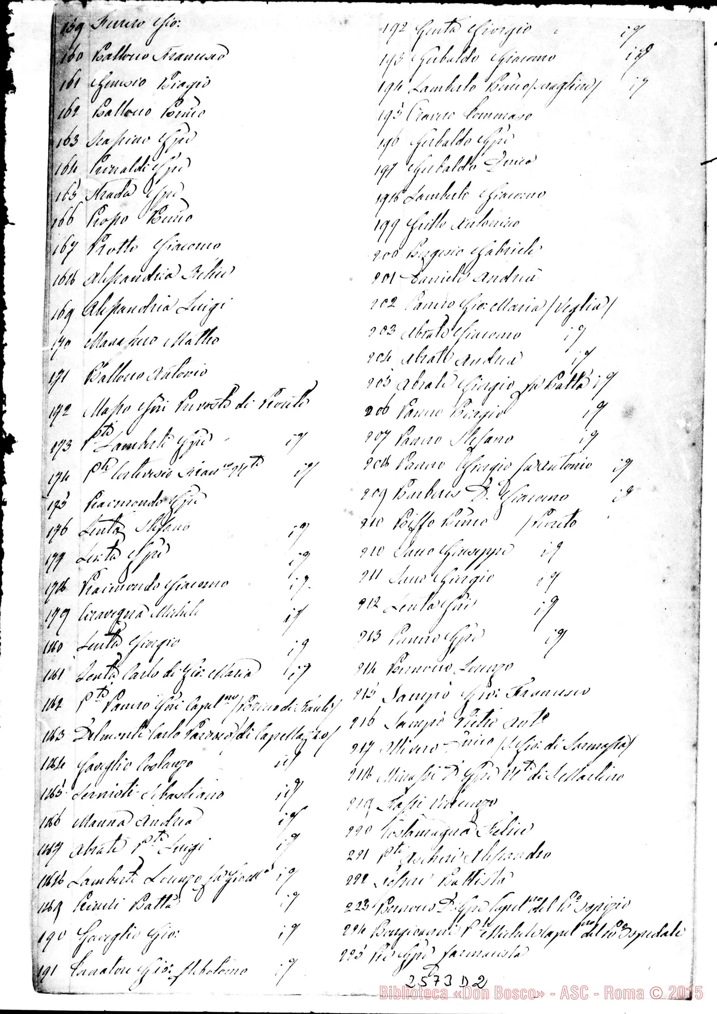 Fotogramma D 2 — Scagnello Carlo - Ai Signori Sindaco E Consiglieri