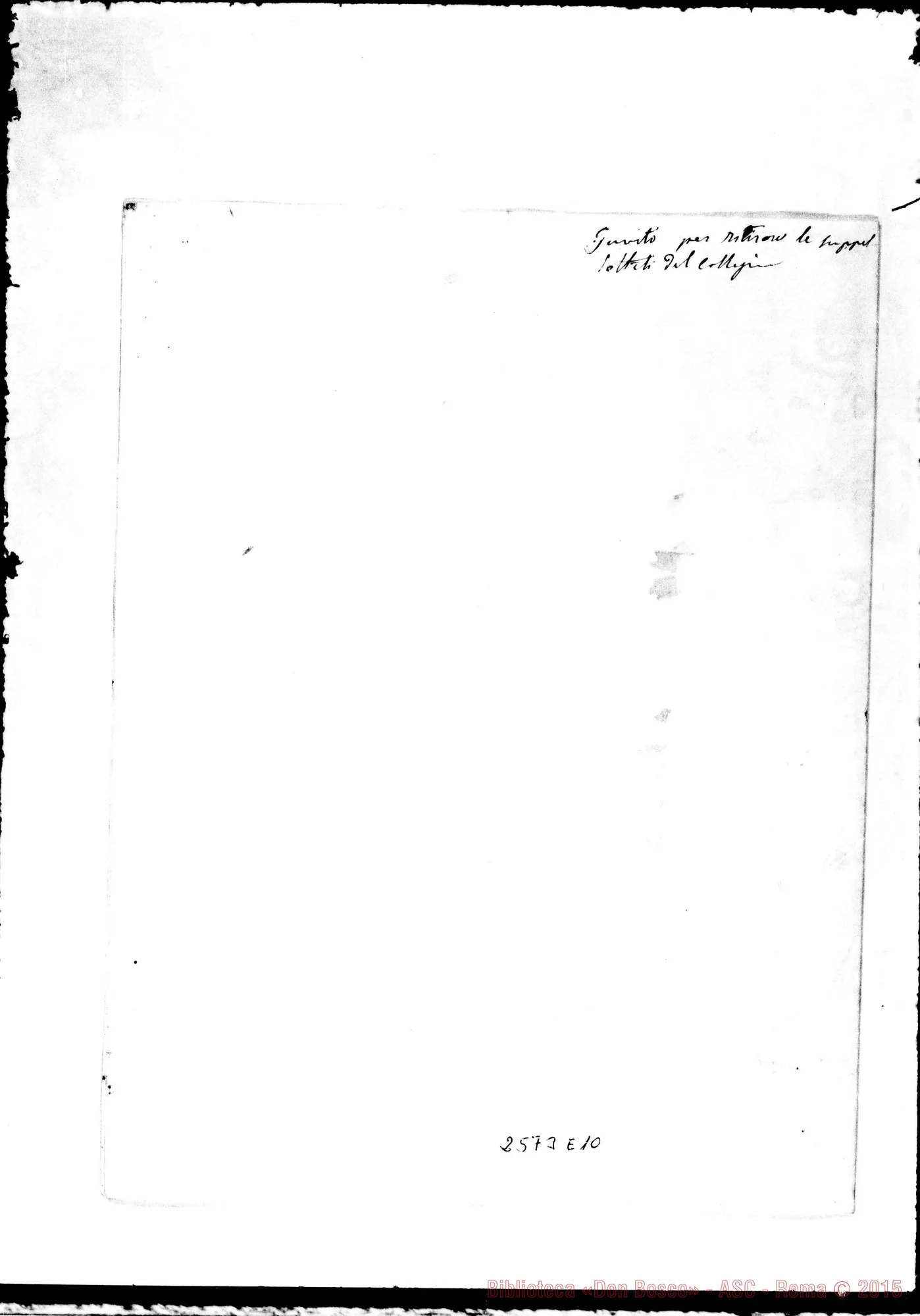 Fotogramma E 10 — Galli, Sindaco - Prefetto Collegio. Cherasco, 28-08-1871, Autogr. Rua