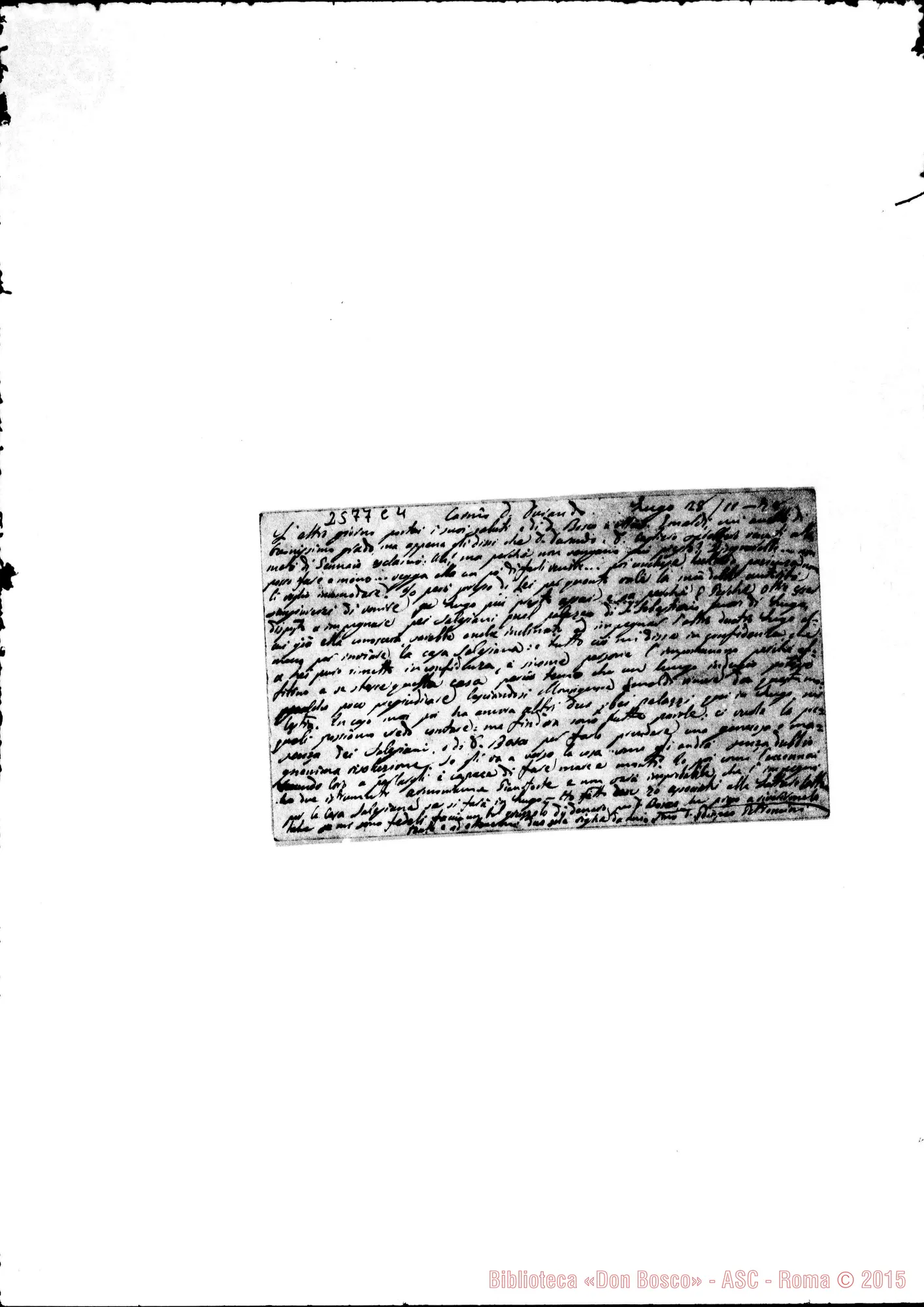 Fotogramma C 4 — Petroncini D. Pompeo - D. Durando. Lugo, 28-11-1878. Cartolina