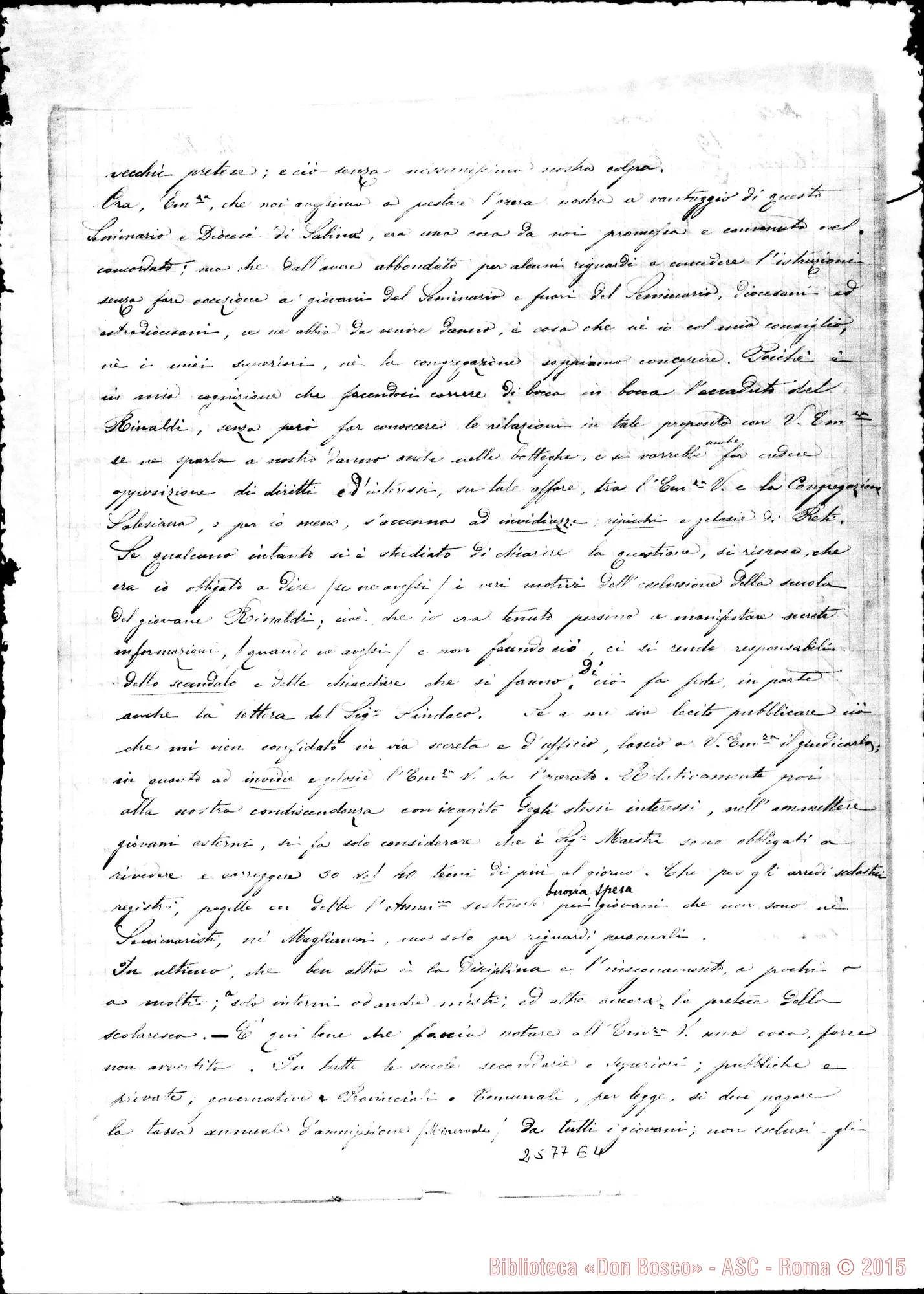 Fotogramma E 4 — Copia di lettera