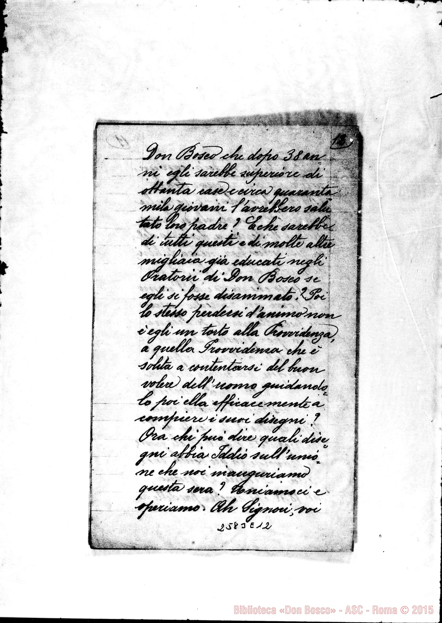 Fotogramma E 12 — Prima Conferenza ai Cooperatori di Modena: 25-03-1879