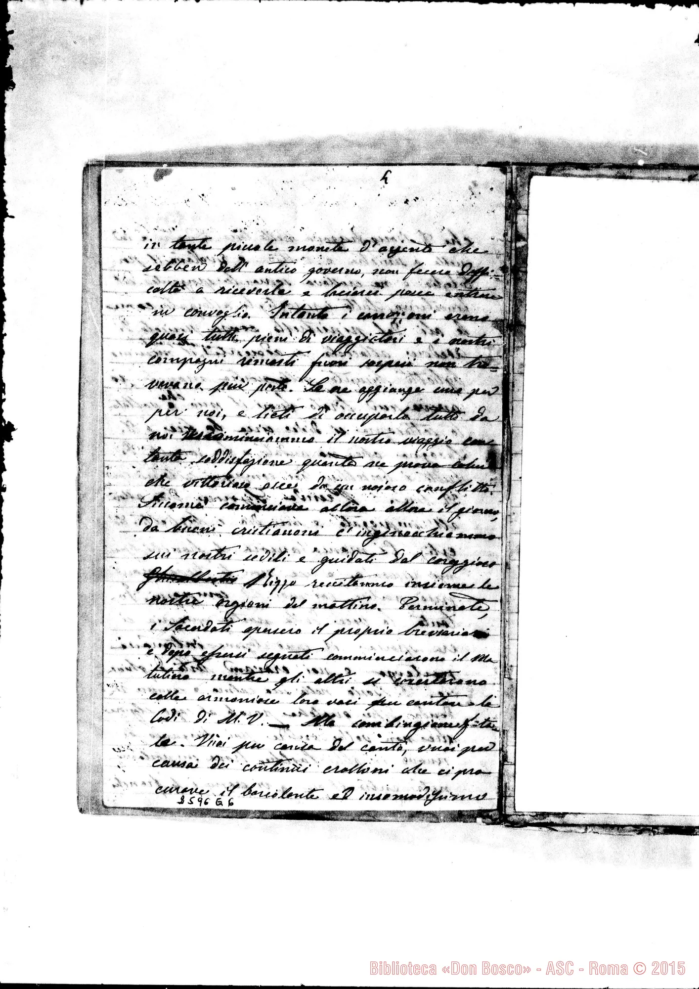 Fotogramma E 6 — Bodrato - Barberis. Roma, 9-11-1876