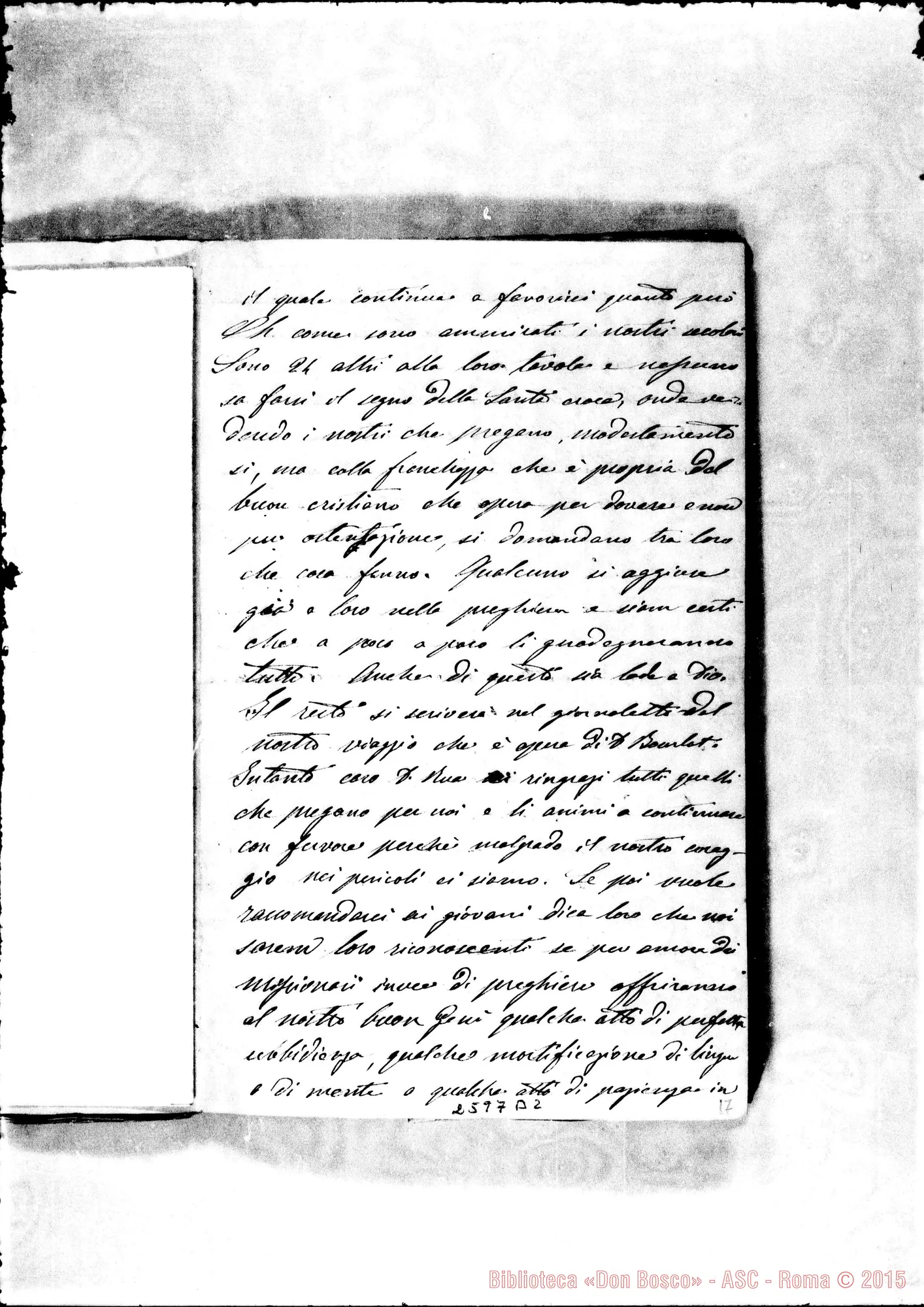 Fotogramma B 2 — Bodrato - D. Rua. Marsiglia, 16-11-1876