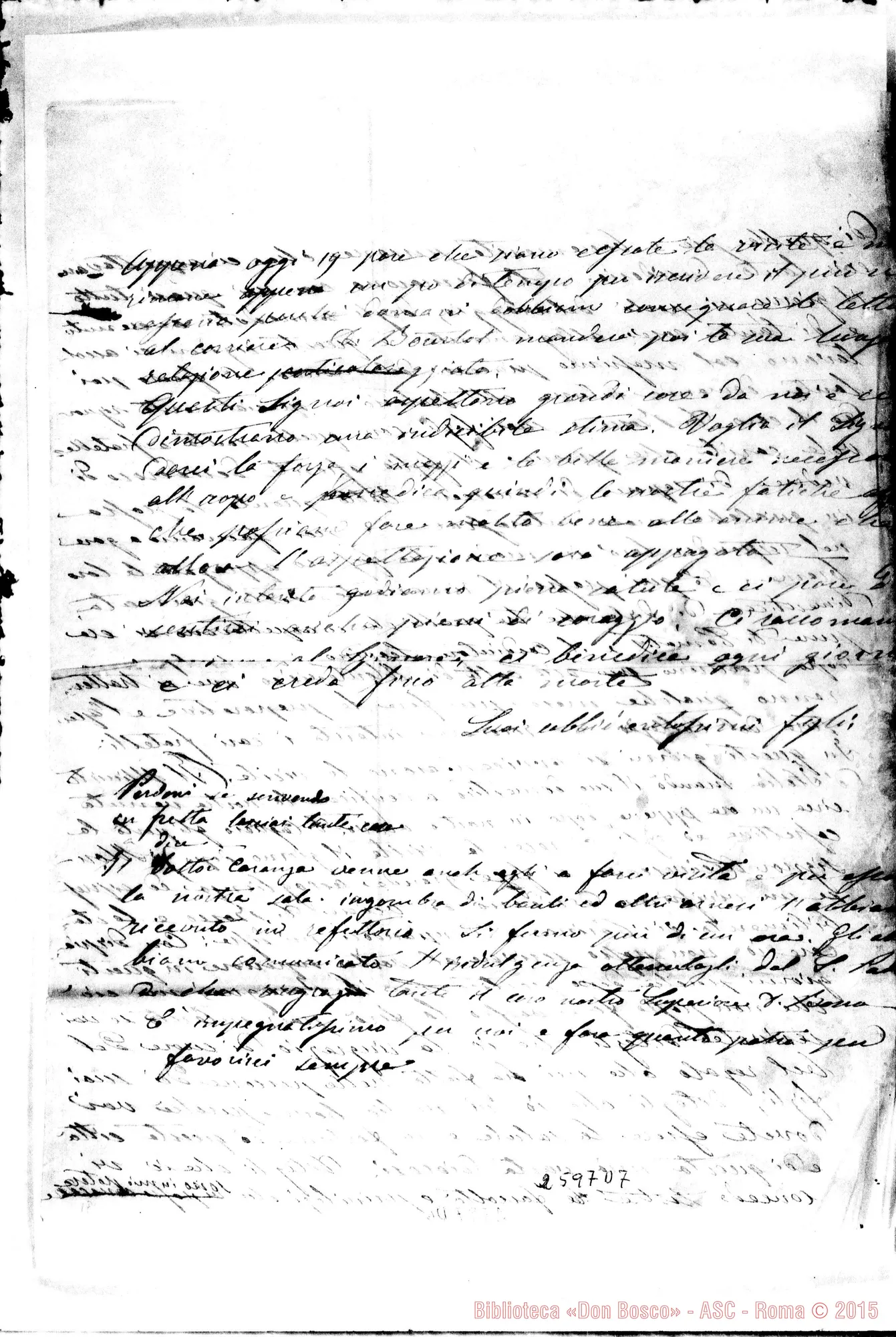 Fotogramma D 7 — Bodrato - Rev.mo Padre. Buenos Aires, 19-12-1876