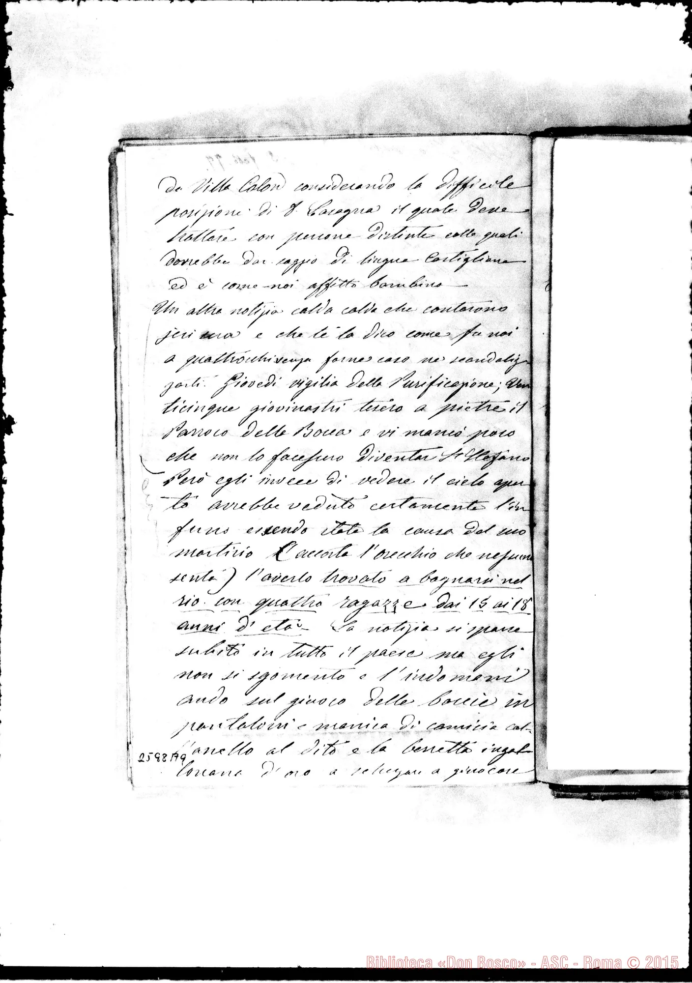 Fotogramma A 9 — Bodrato - Barberis. Buenos Aires, 5-02-1877