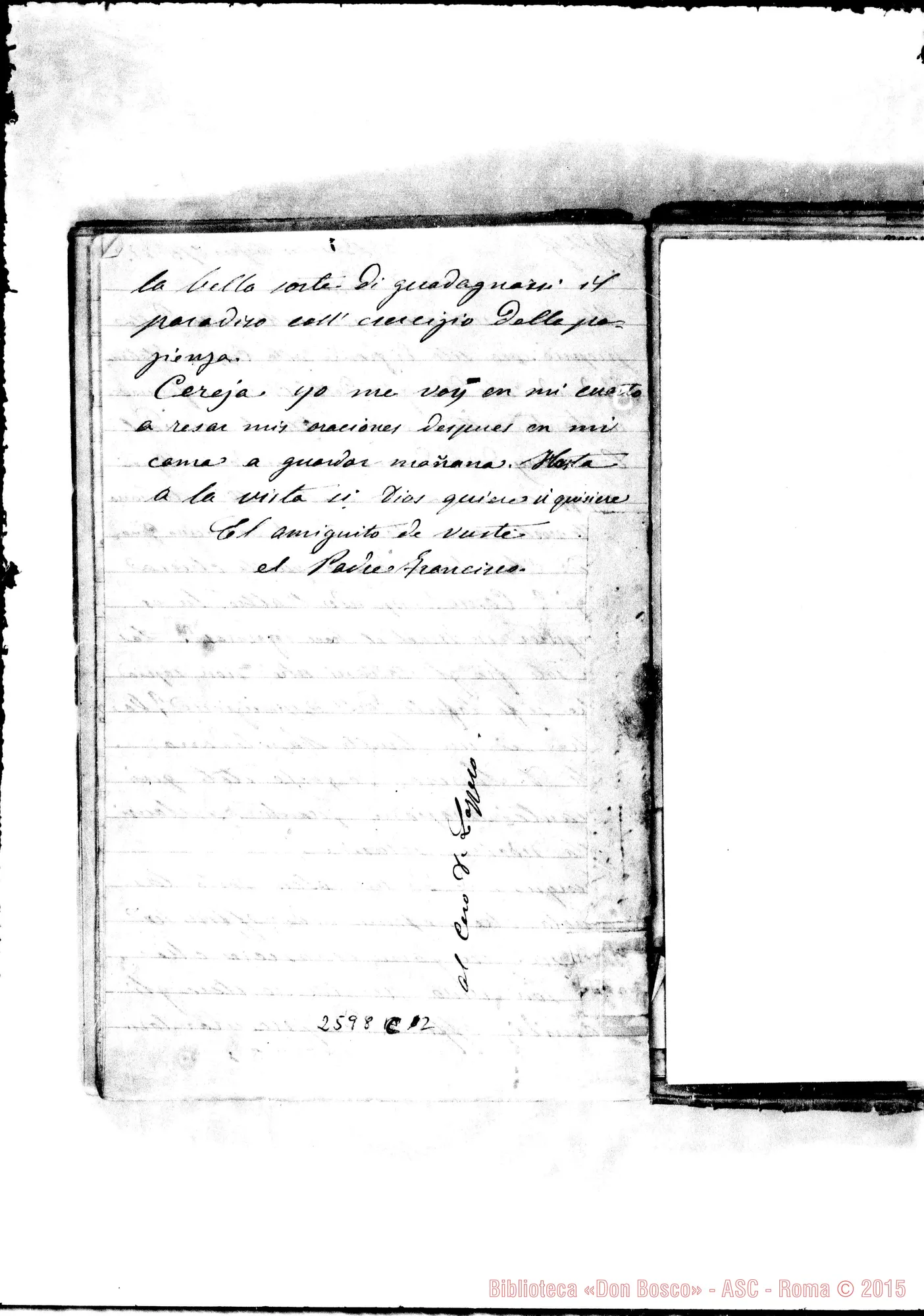 Fotogramma C 2 — Bodrato - Lazzero. Buenos Aires, 5-03-1877