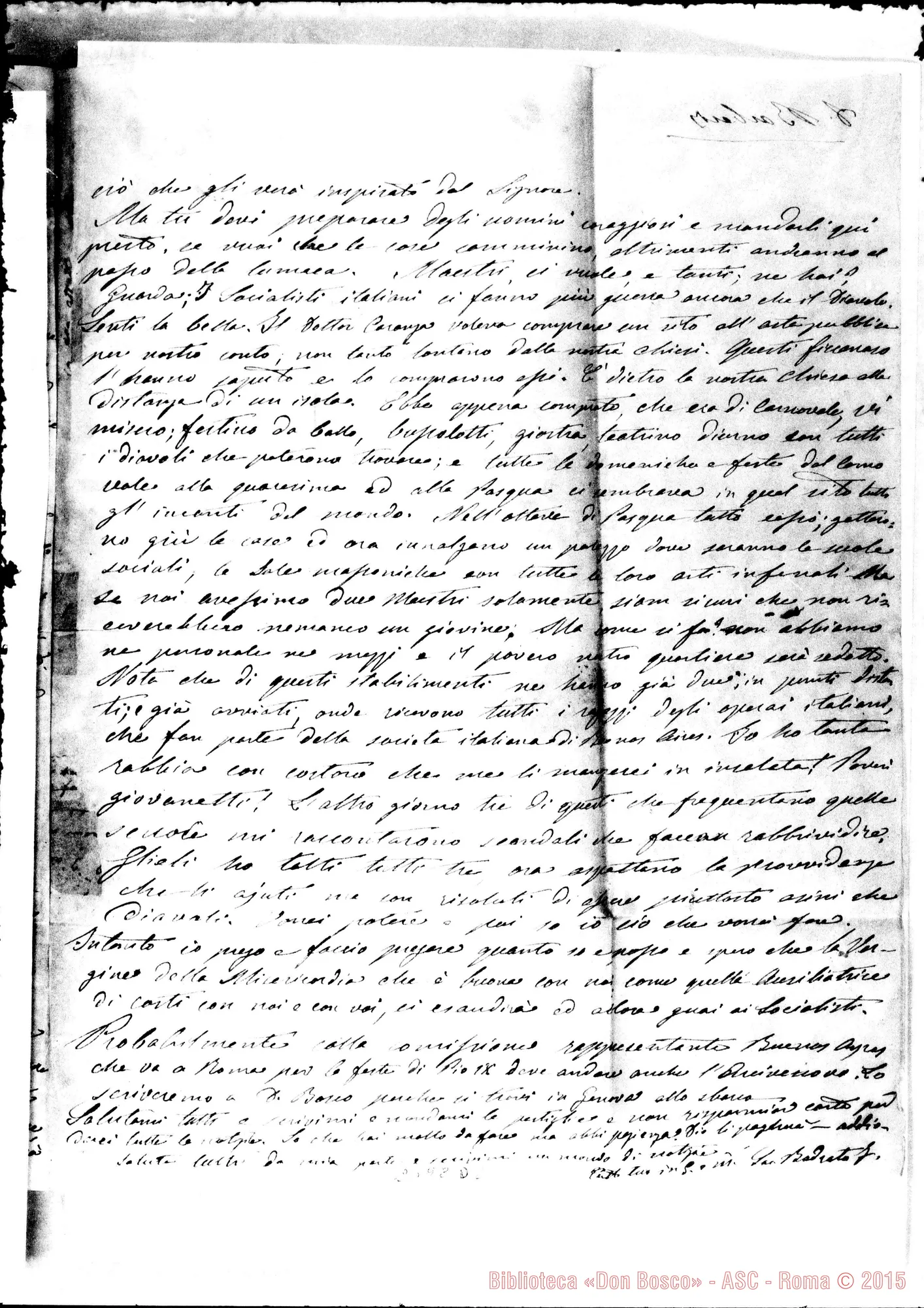 Fotogramma D 2 — Bodrato - Barberis. Buenos Aires, 18-03-1877