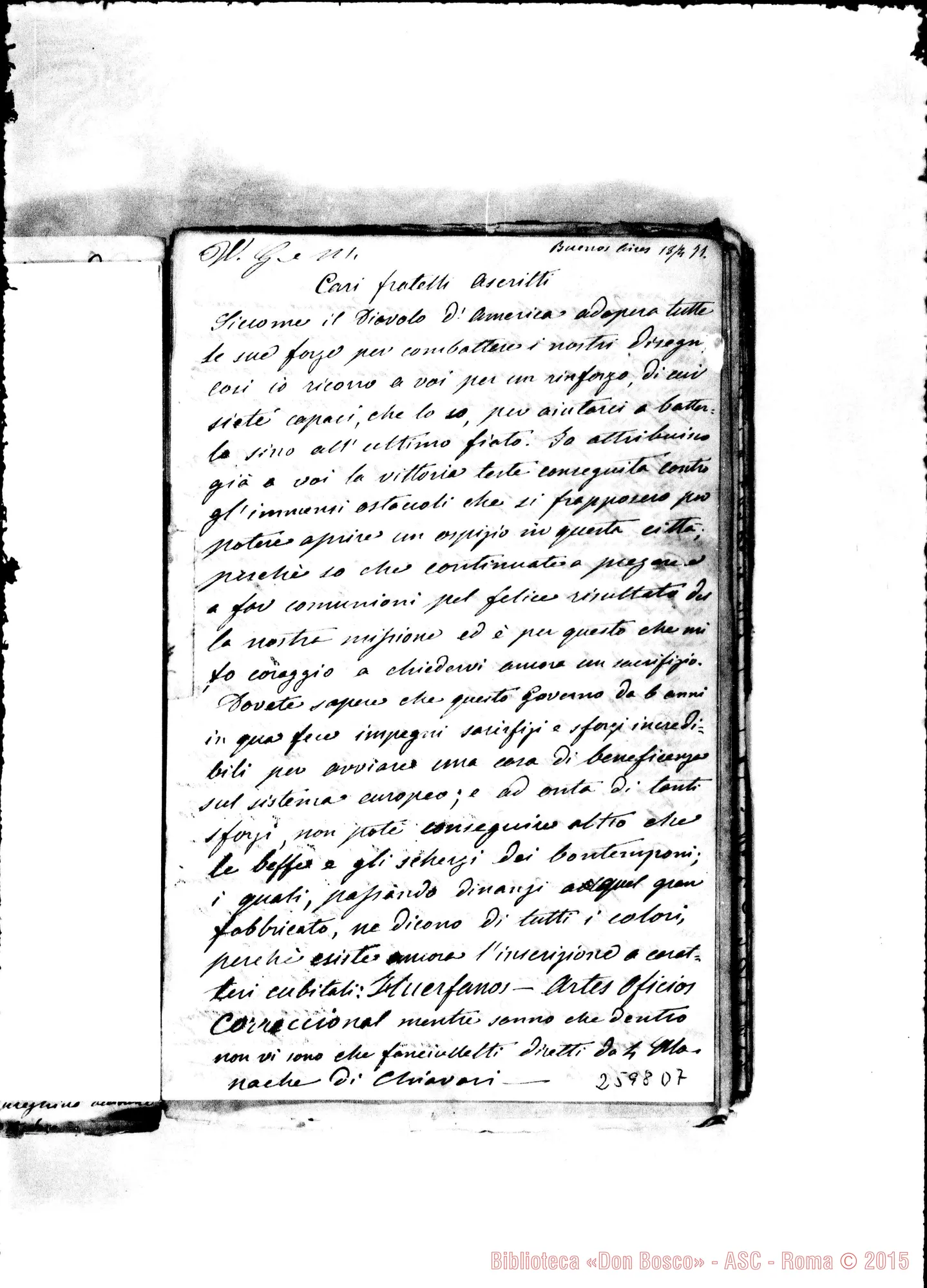 Fotogramma D 7 — Bodrato - Ascritti. Buenos Aires, 18-04-1877