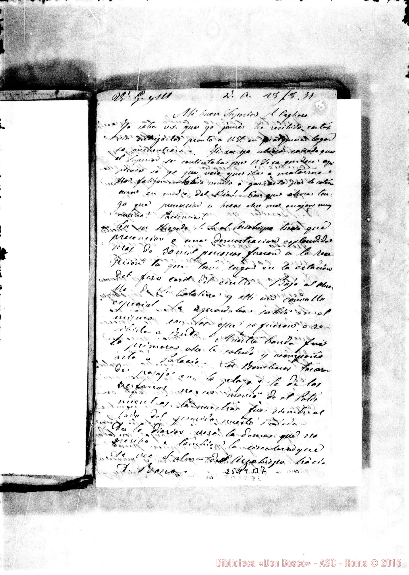Fotogramma B 7 — Bodrato - Cagliero. Buenos Aires, 28-08-1877