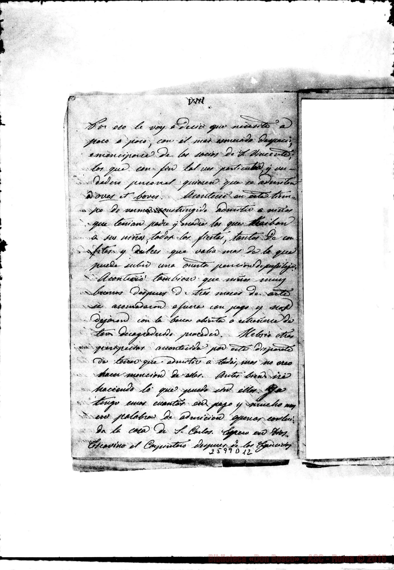 Fotogramma D 12 — Bodrato - Cagliero. Buenos Aires, 28-01-1878