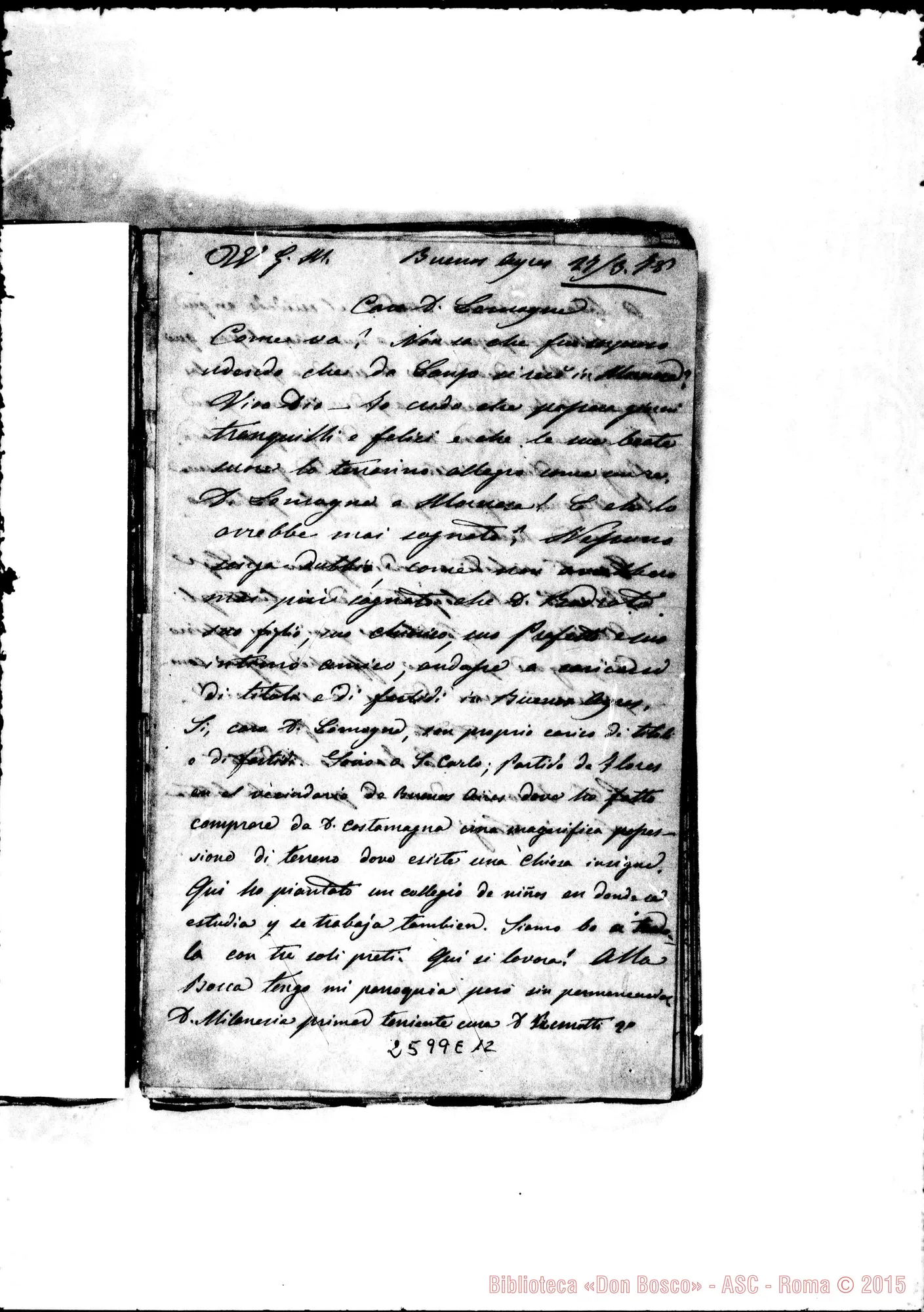 Fotogramma E 12 — Bodrato - Lemoyne. Buenos Aires, 27-03-1878