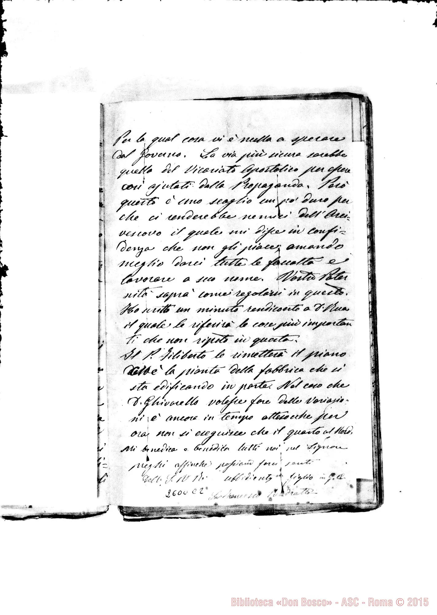 Fotogramma C 2 — Bodrato - D. Bosco. Buenos Aires, 4-06-1878