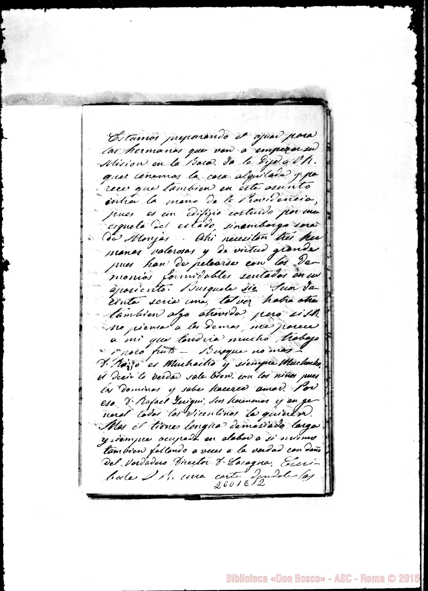 Fotogramma E 12 — Bodrato - Cagliero. Almagro, 18-07-1879
