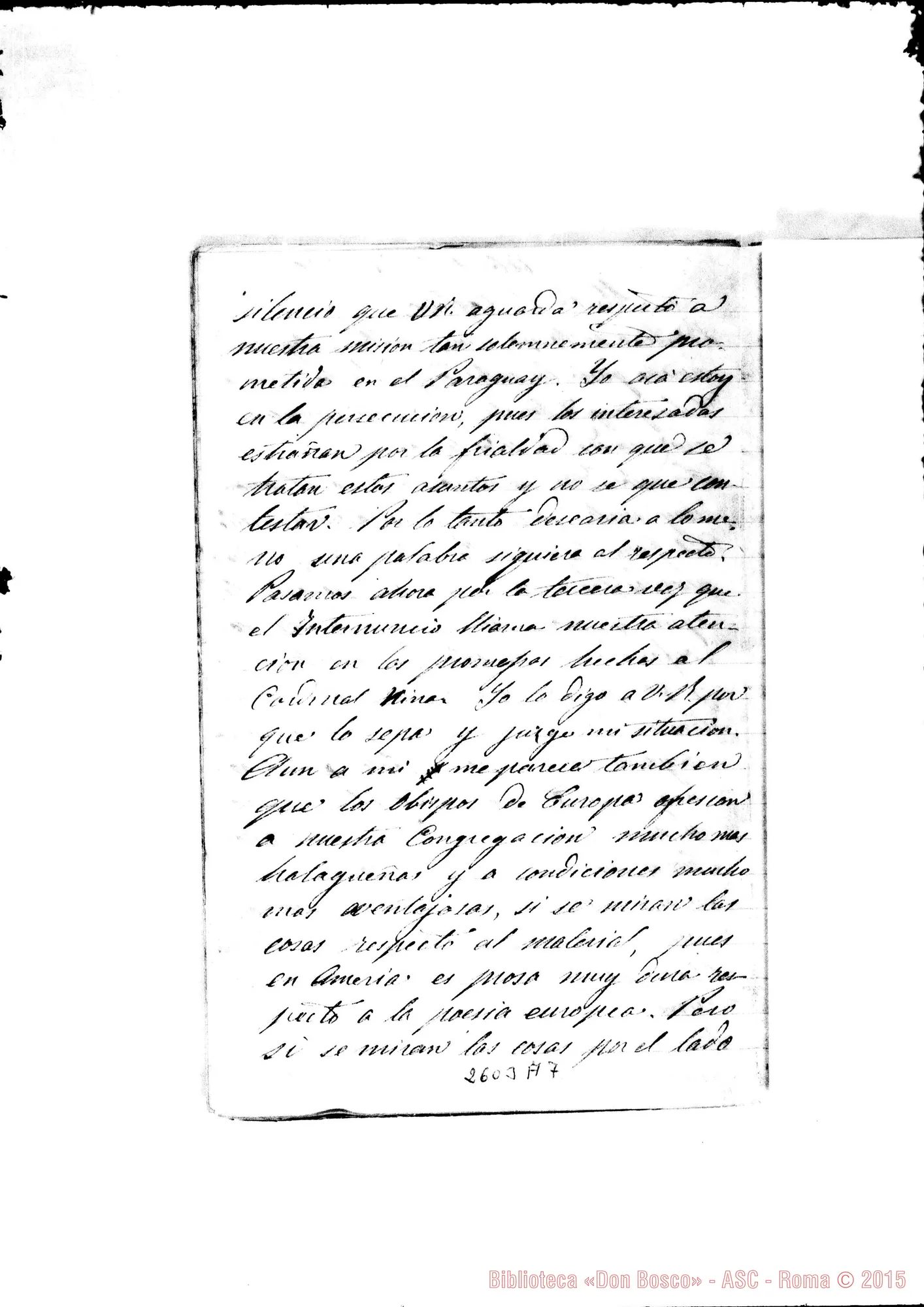 Fotogramma A 7 — Bodrato - Cagliero. Almagro, 7-04-1880