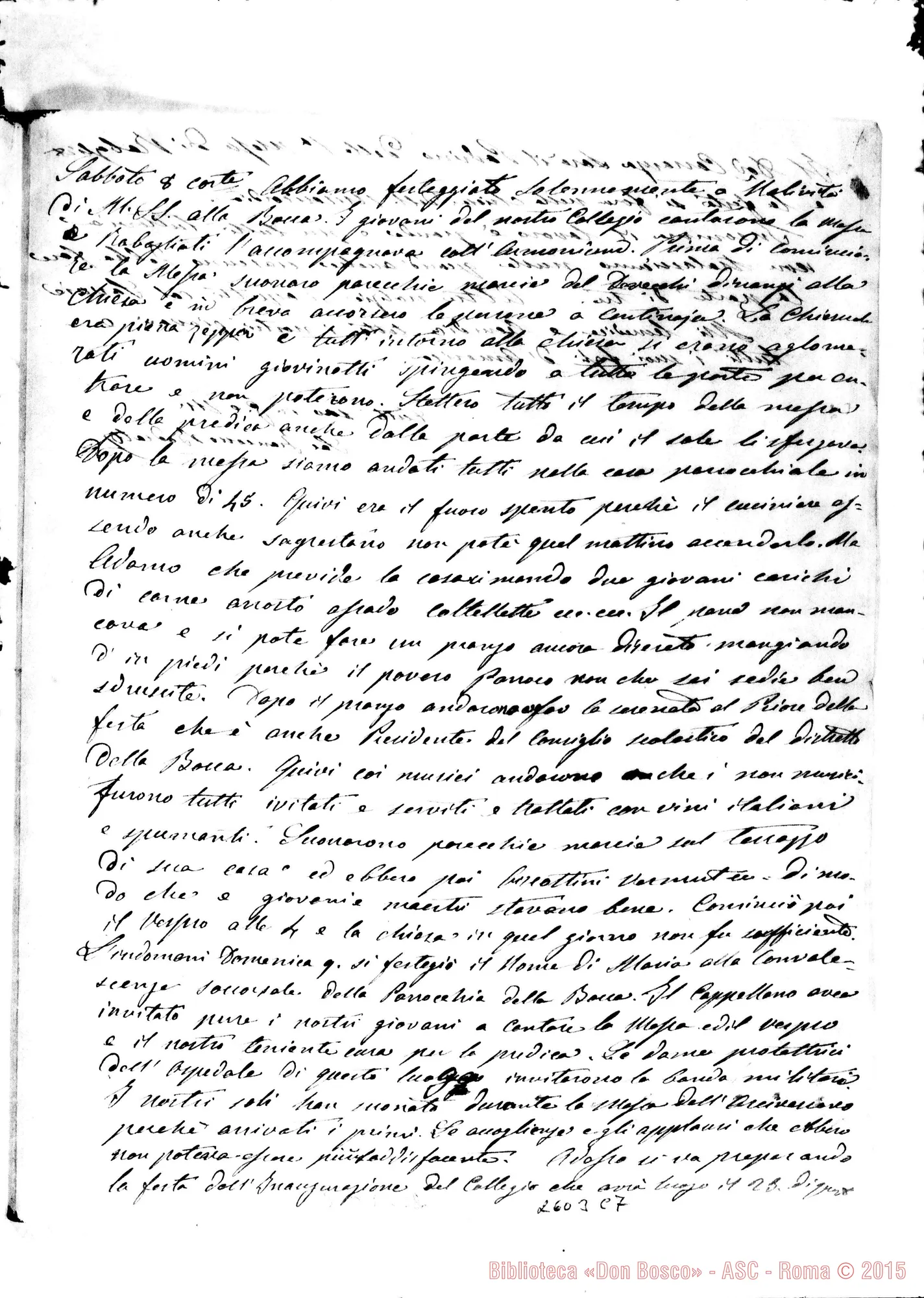 Fotogramma C 7 — Bodrato - D. Bosco. Buenos Aires, 12-09-1877