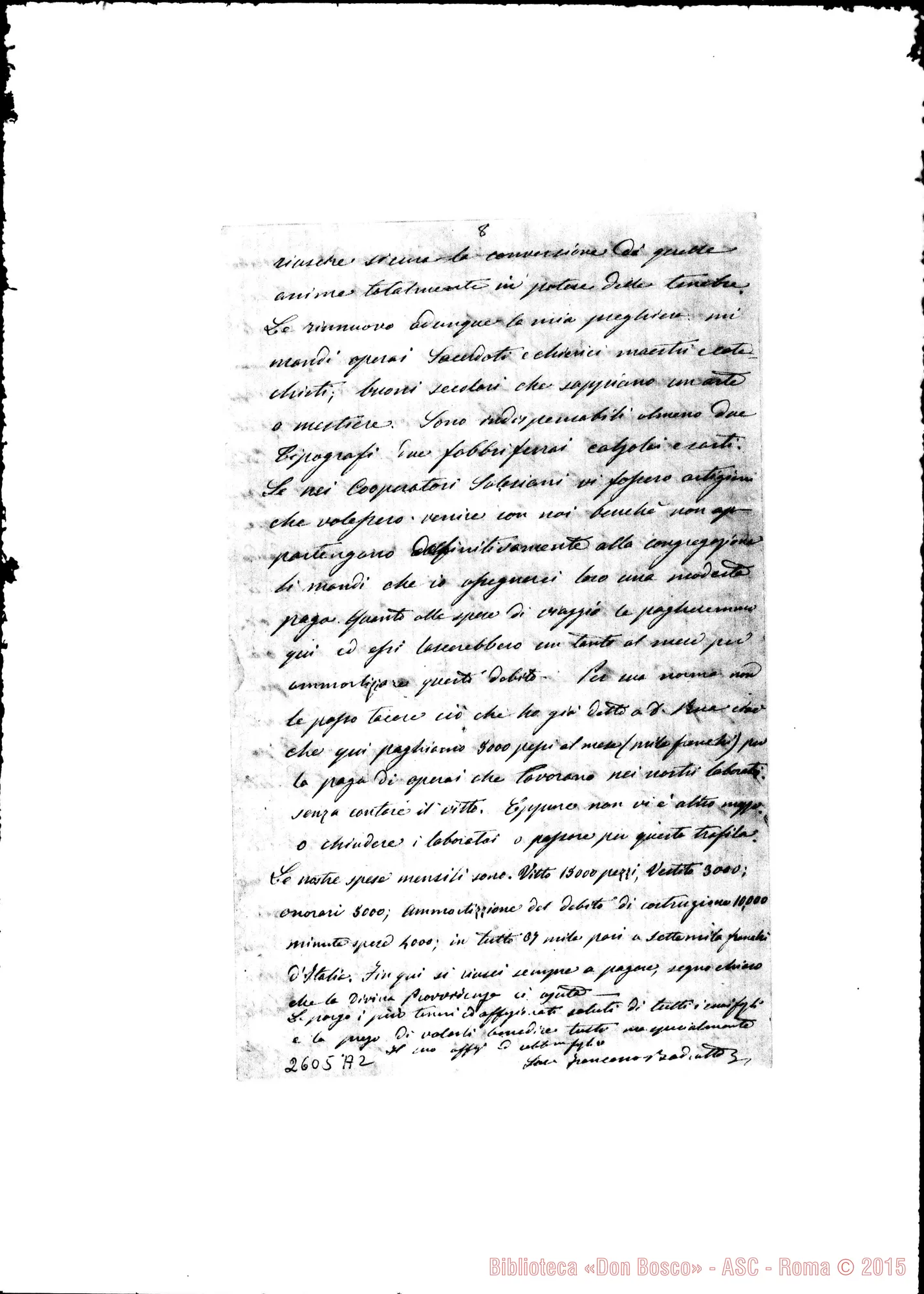 Fotogramma A 2 — Bodrato - D. Bosco. S. Carlos, 19-10-1878