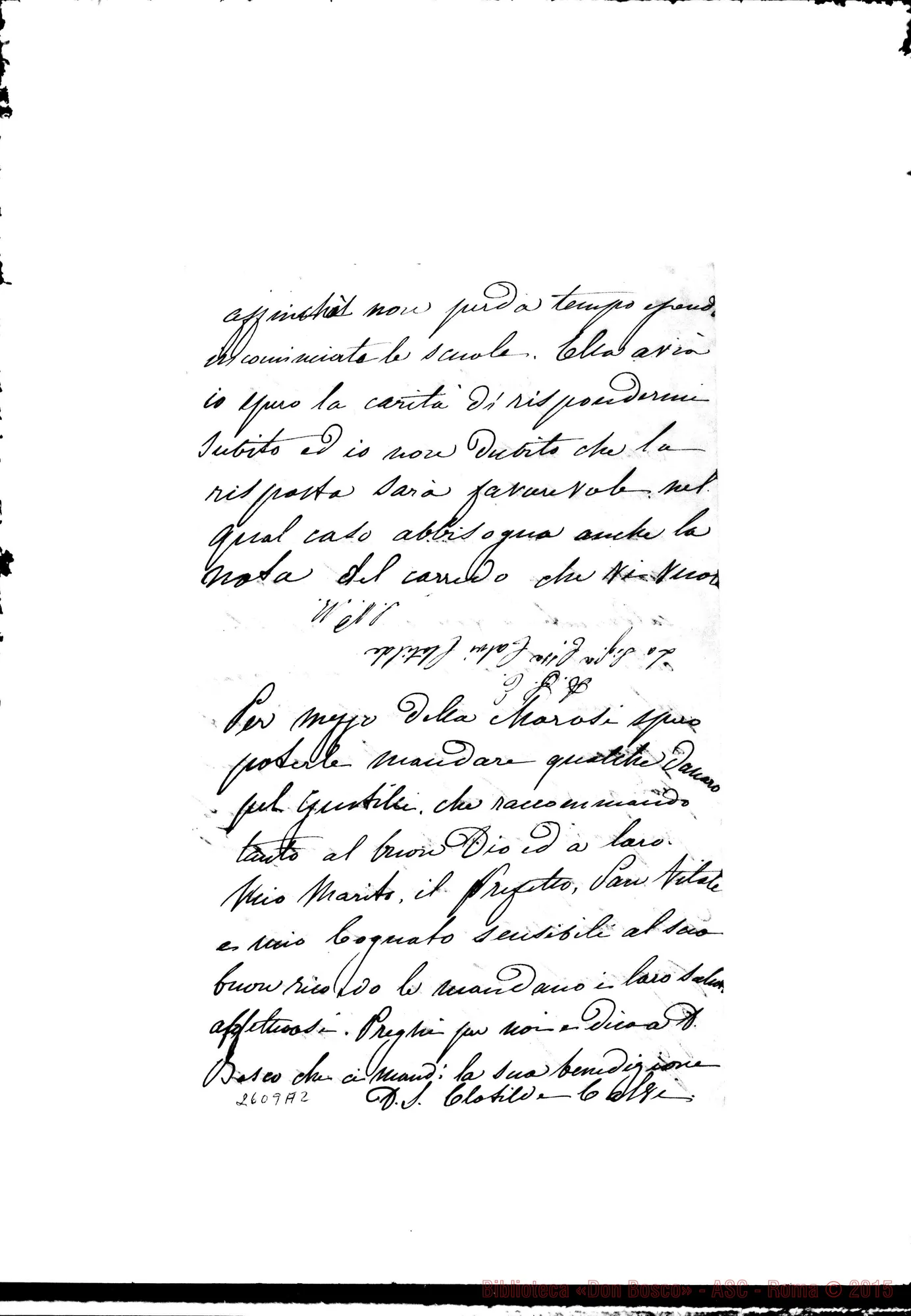 Fotogramma A 2 — Calvi Clotilde, contessa - Oreglia. s.d.