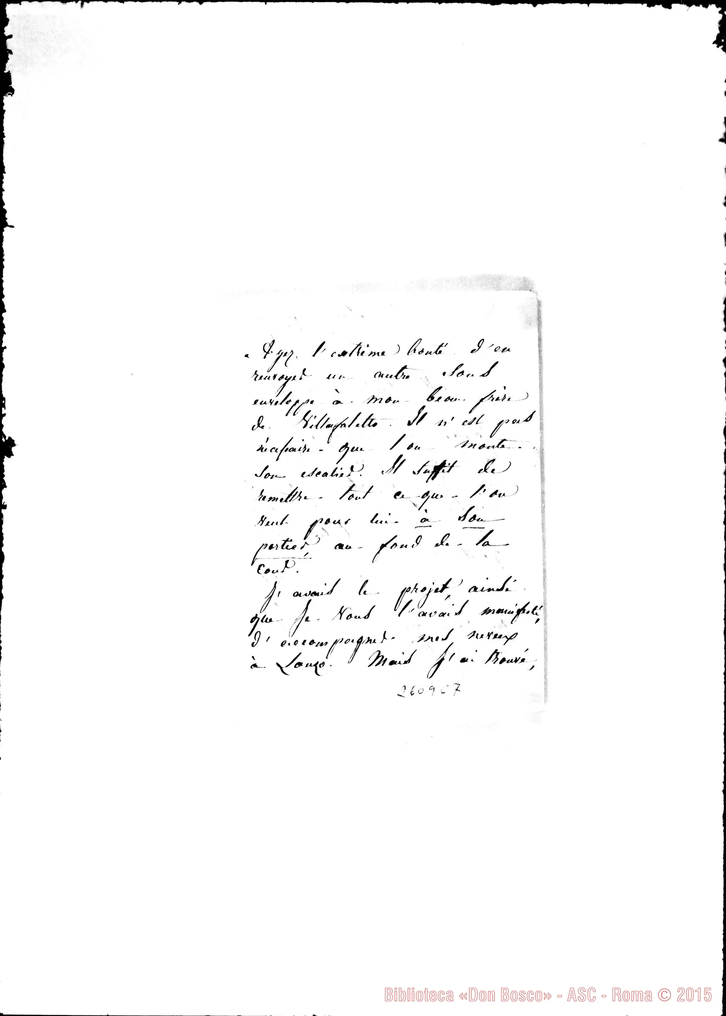Fotogramma C 7 — Camburzano, contessa di - Oreglia. Fossano, 10-10-1868