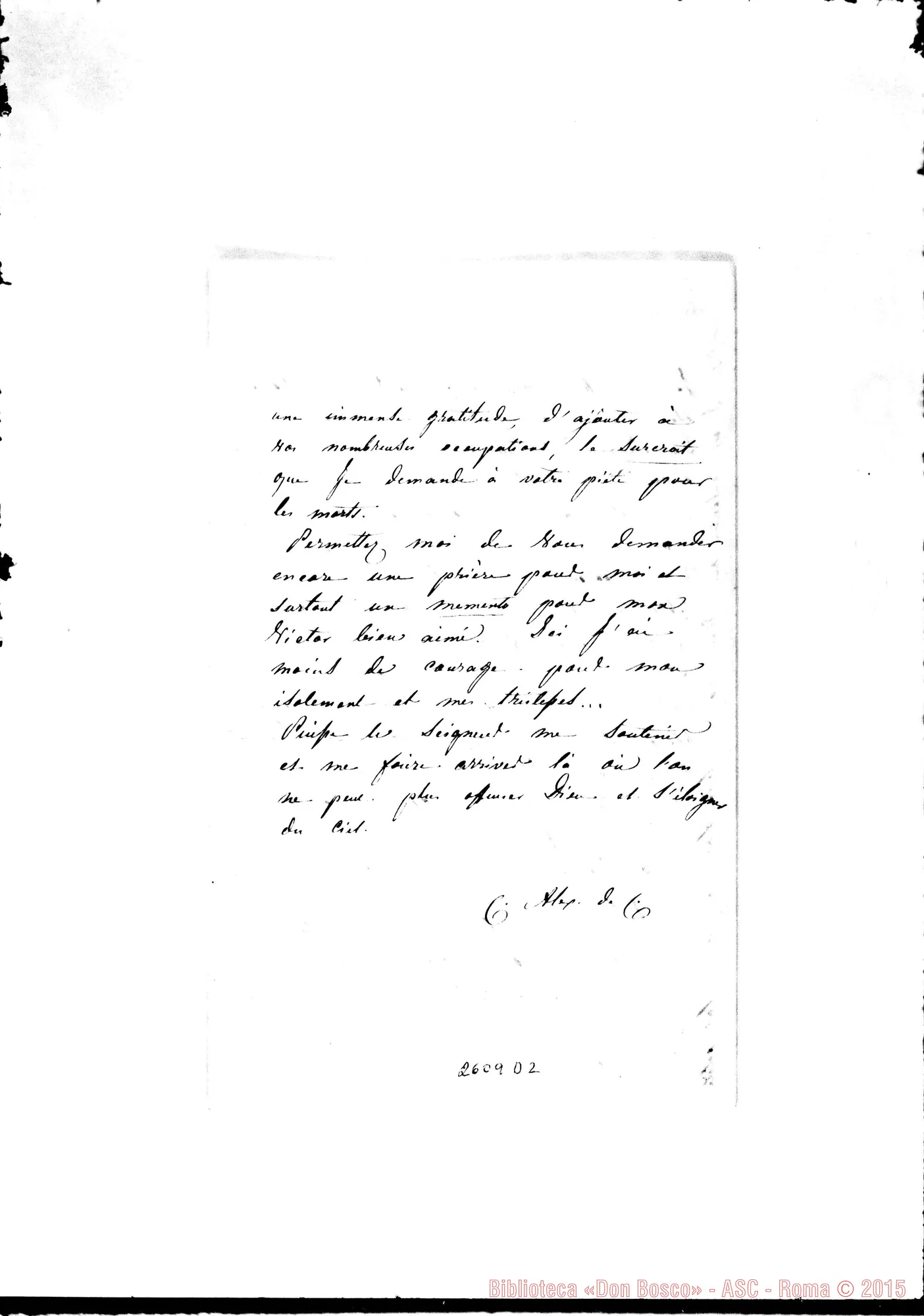 Fotogramma D 2 — Camburzano, contessa di - Oreglia. Fossano, 19-10-1868