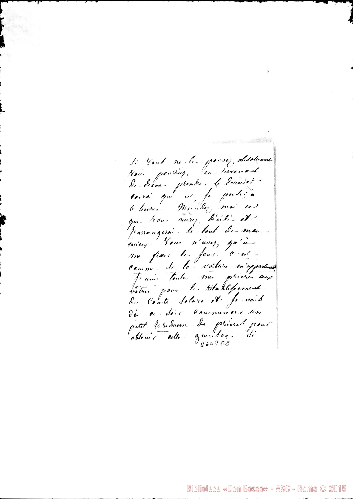 Fotogramma E 8 — Camburzano, contessa di - Oreglia. Fossano, 23-11-1868