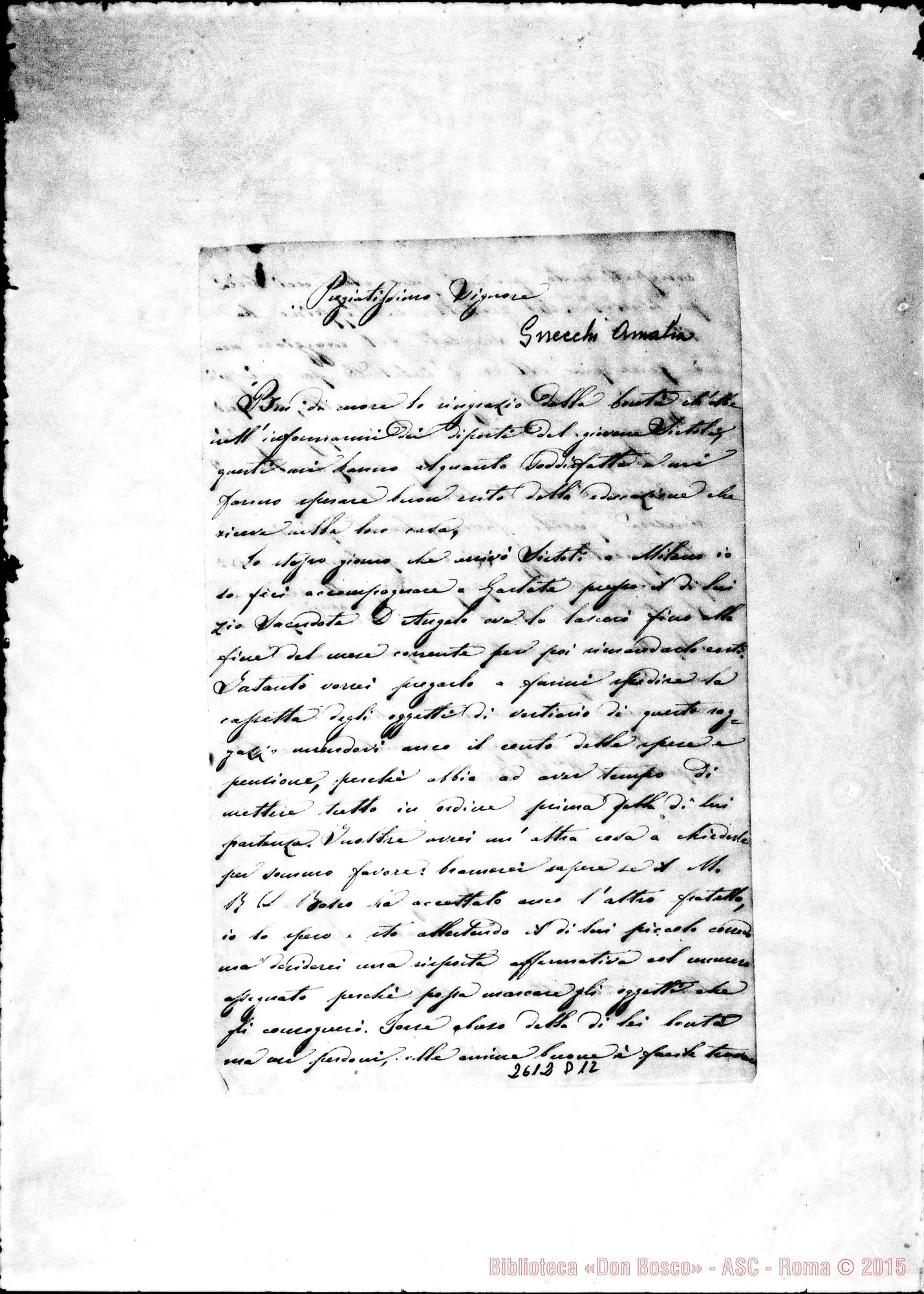 Fotogramma D 12 — Gnecchi Amalia - Oreglia. Milano, 20-09-1866