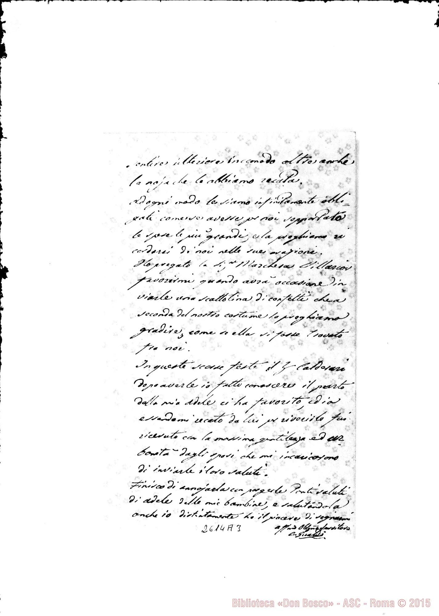 Fotogramma A 3 — Gualdi Camillo - Oreglia. Roma, 1-01-1869
