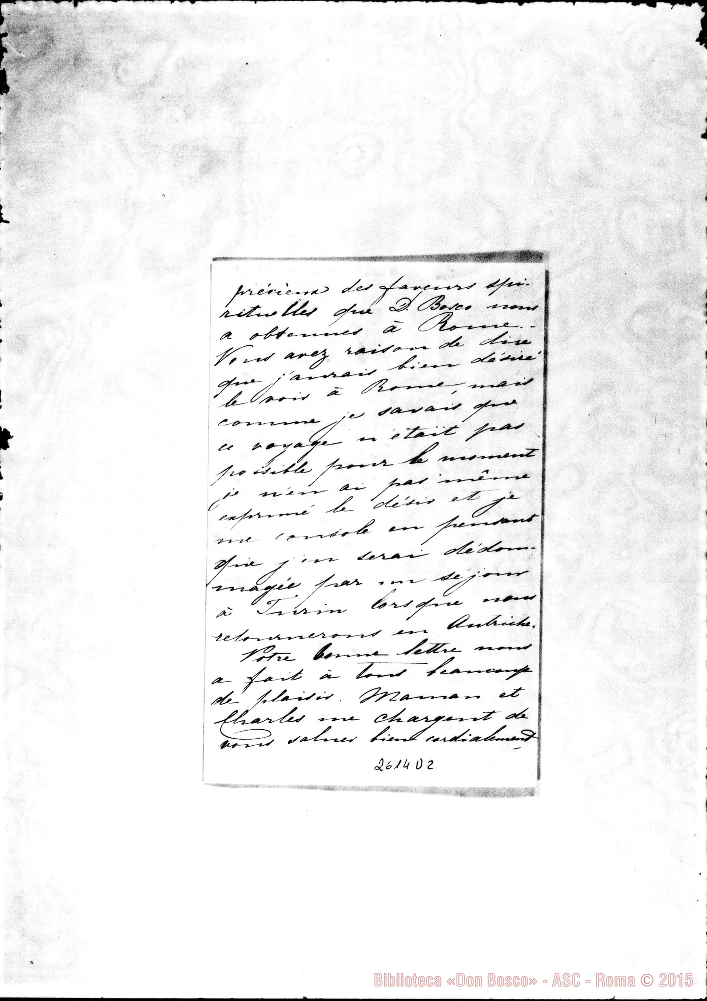 Fotogramma D 2 — Lutzow Carolina - Oreglia. San Vito, 22-03-1867