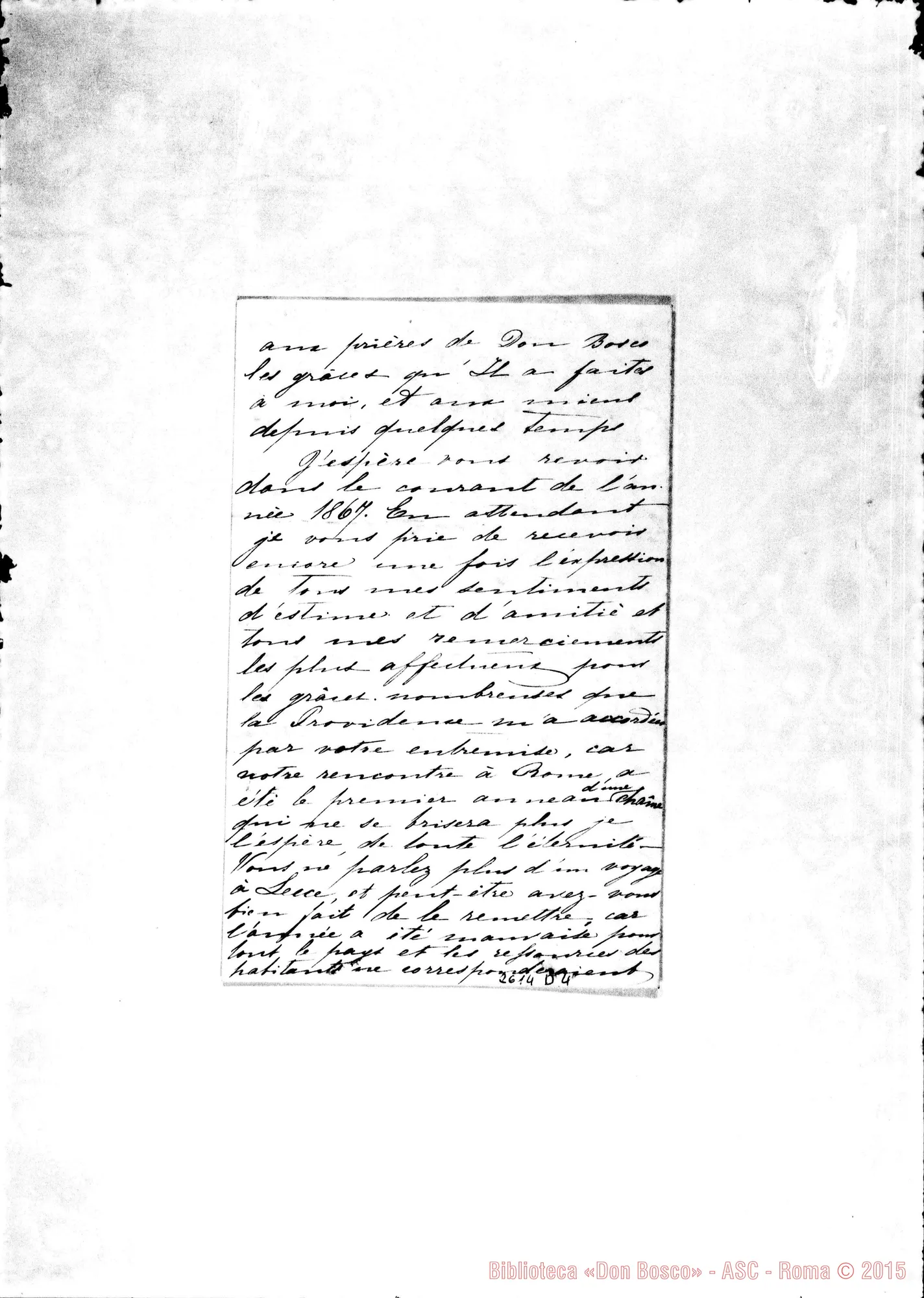 Fotogramma D 4 — Lutzow Carolina - Oreglia. San Vito, 22-03-1867