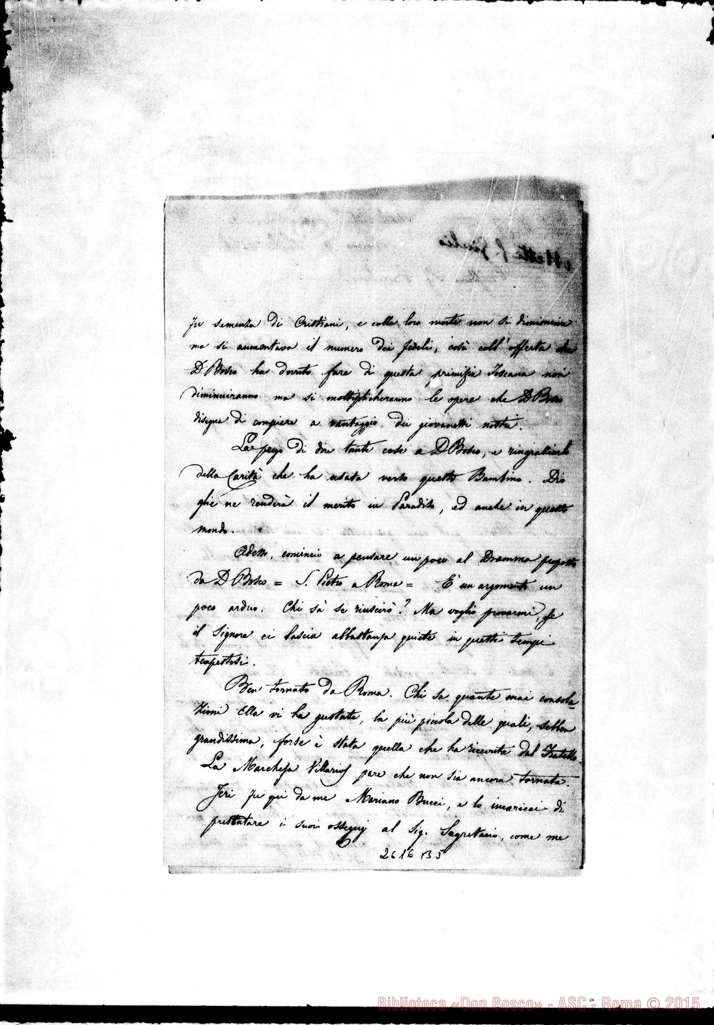 Fotogramma B 5 — Metti Giulio - Oreglia. Livorno, 9-07-1866