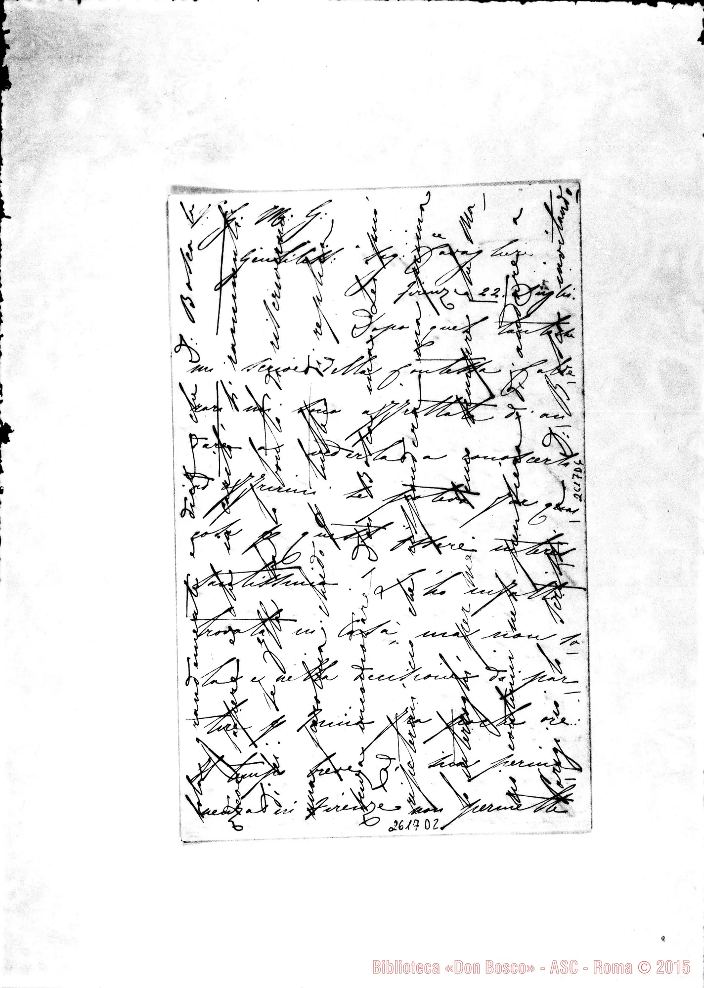 Fotogramma D 2 — Nerli Luisa - Oreglia. Firenze, 22-07-1867
