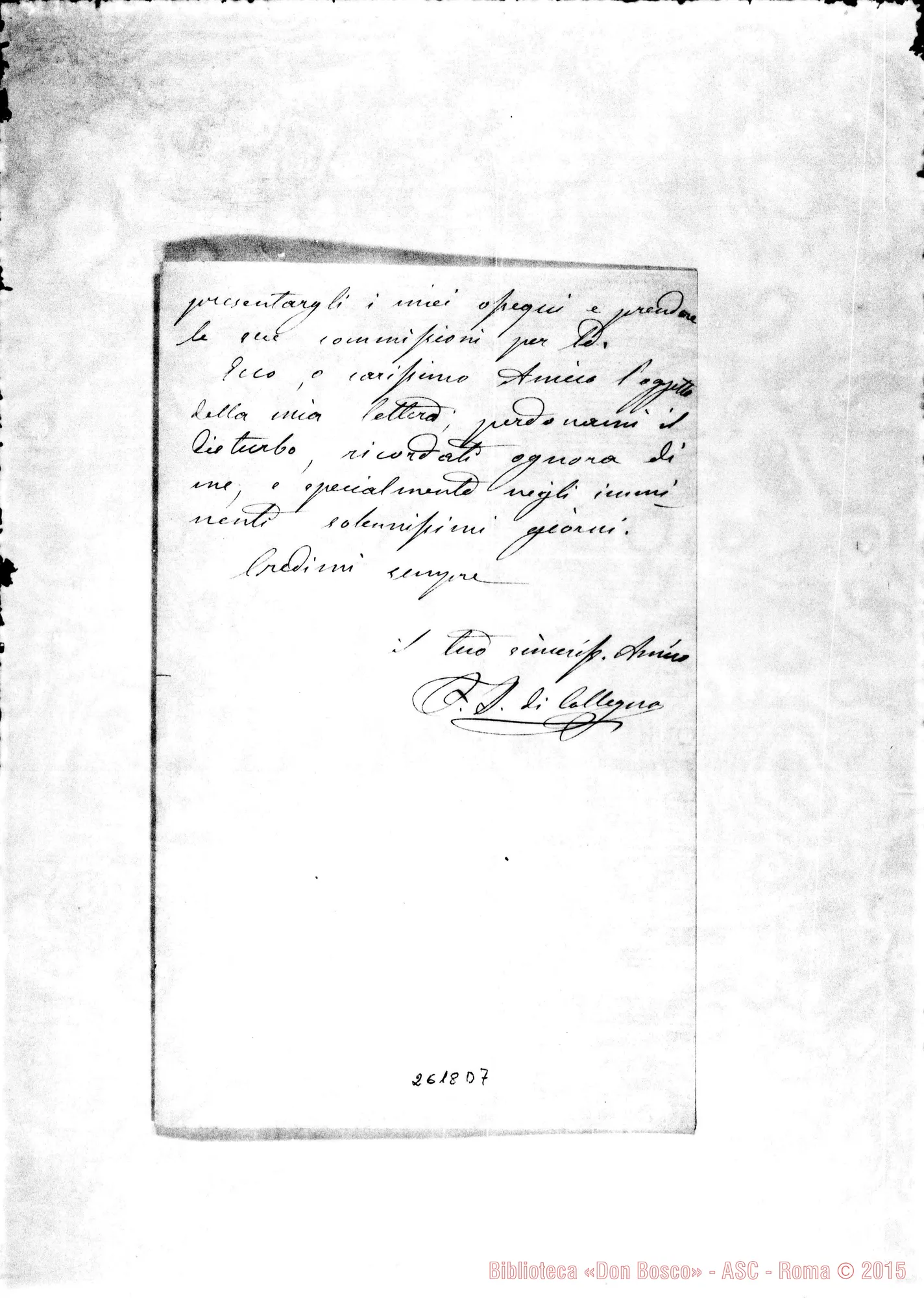 Fotogramma D 7 — Provana Saverio - Oreglia. Cumiana, 28-06-1867
