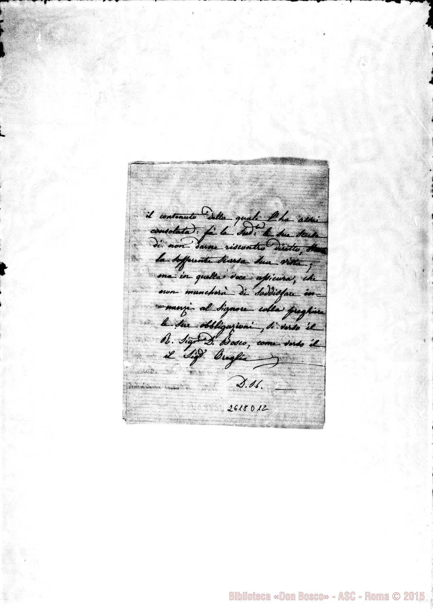 Fotogramma D 12 — Racca Maria - Oreglia. s.l. s.d.