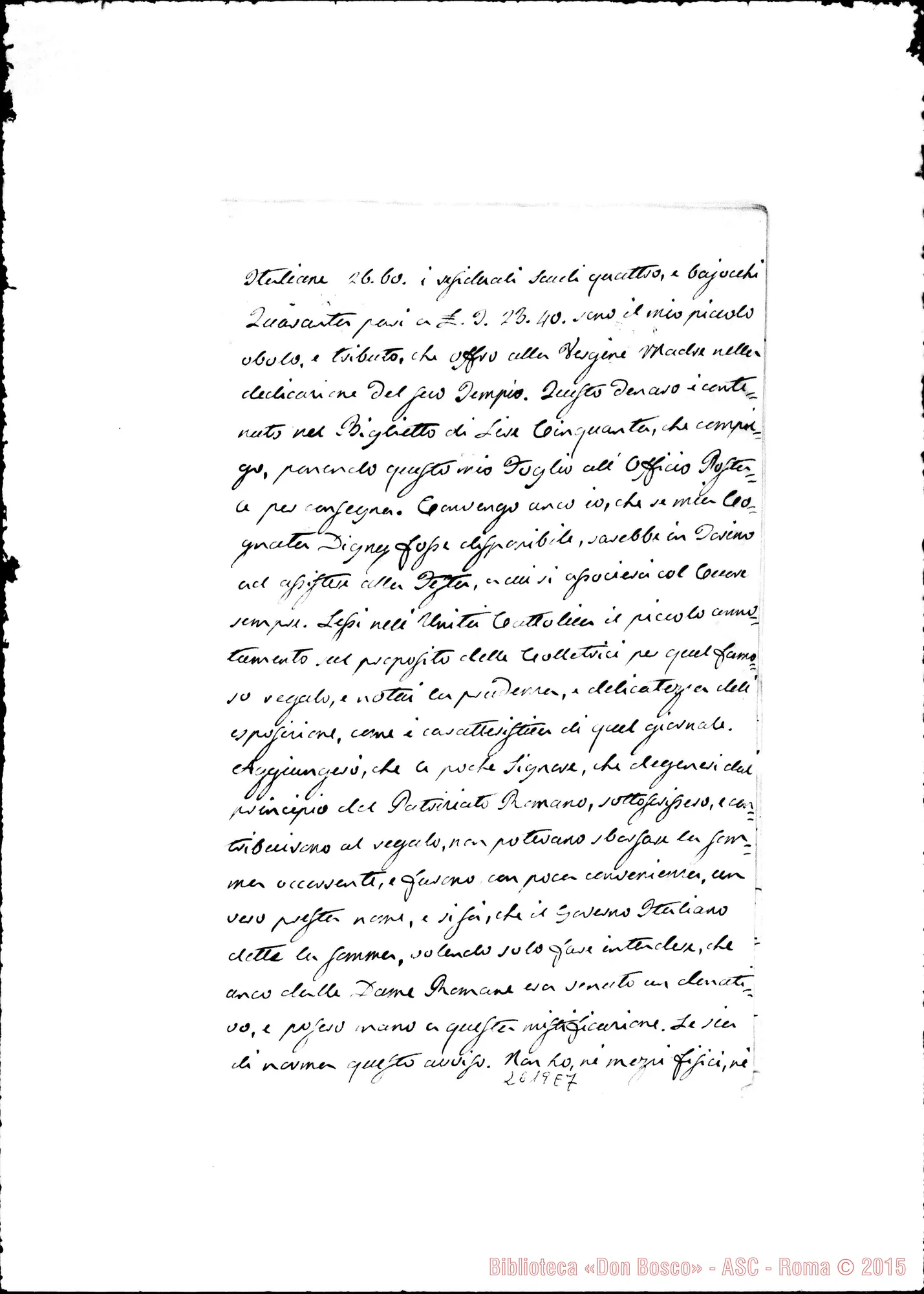 Fotogramma E 7 — Scipione Conestabile - Oreglia. Roma, 6-06-1868