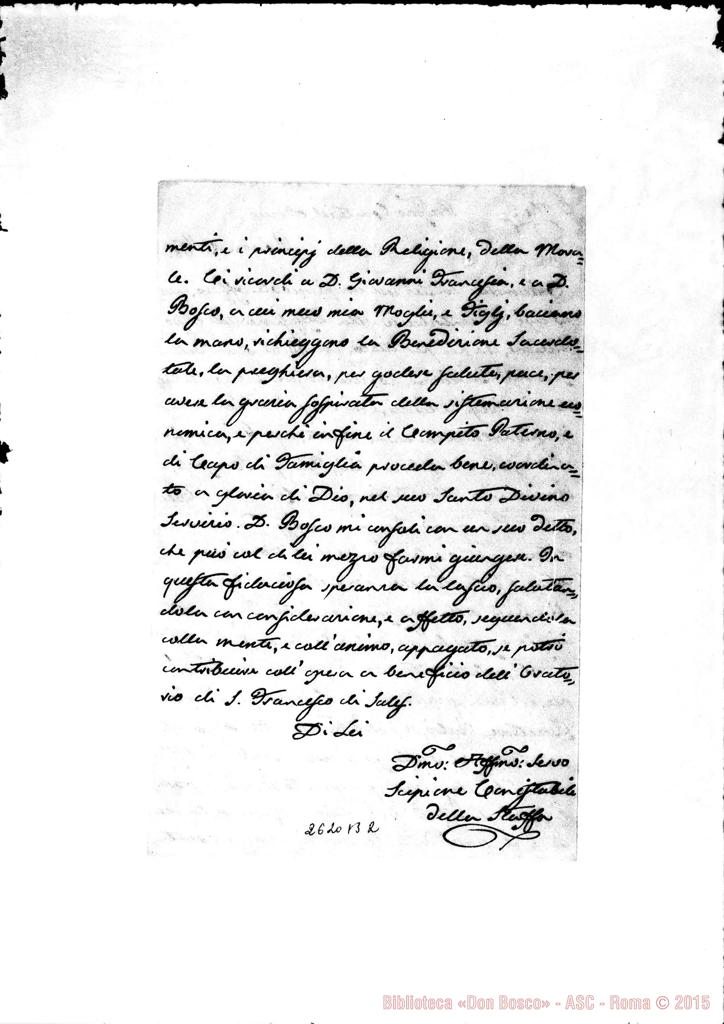 Fotogramma B 2 — Scipione Conestabile - Oreglia. Roma, 8-11-1868