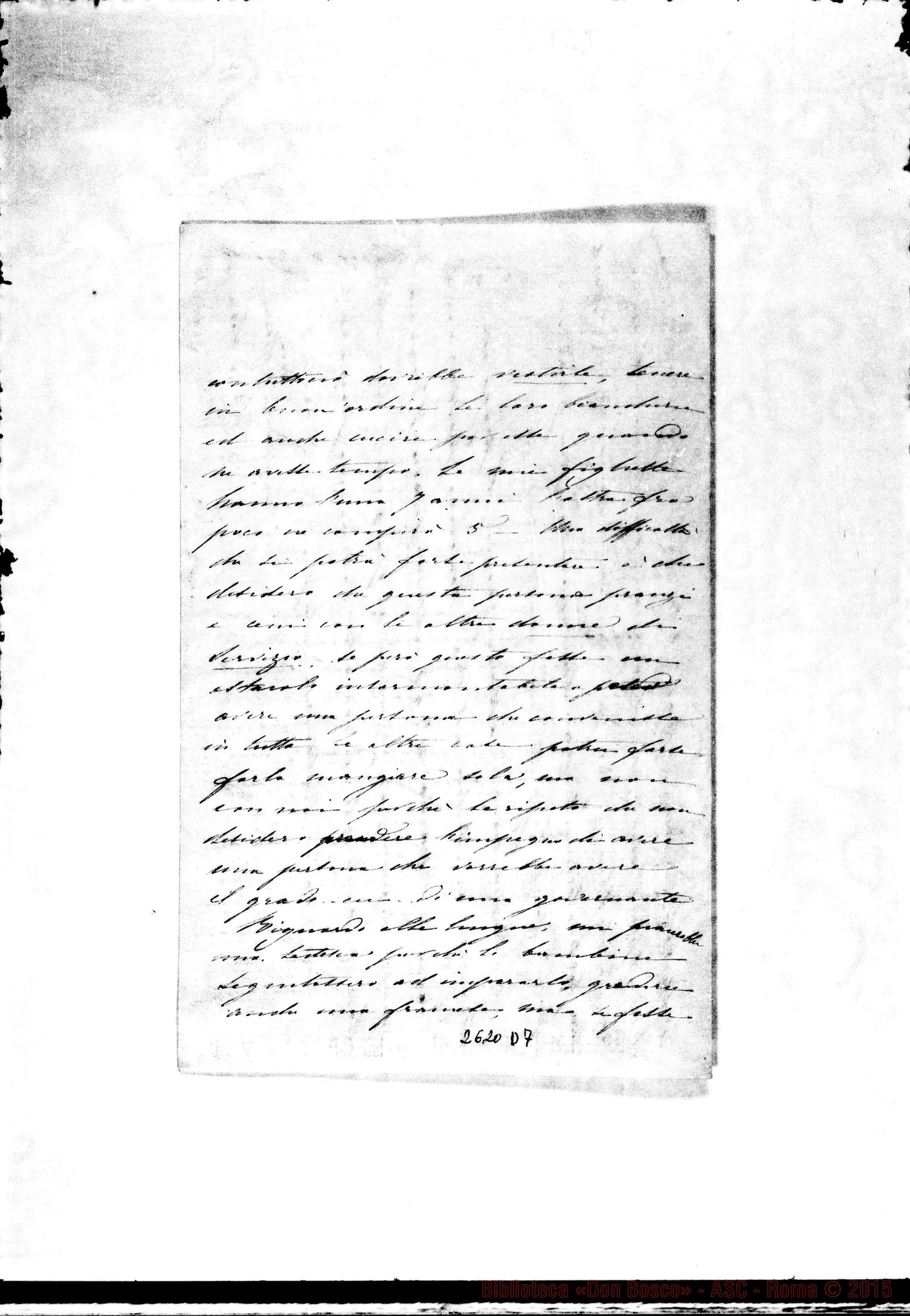 Fotogramma D 7 — Sora, duchessa - Oreglia. Albano, 8-08-1866