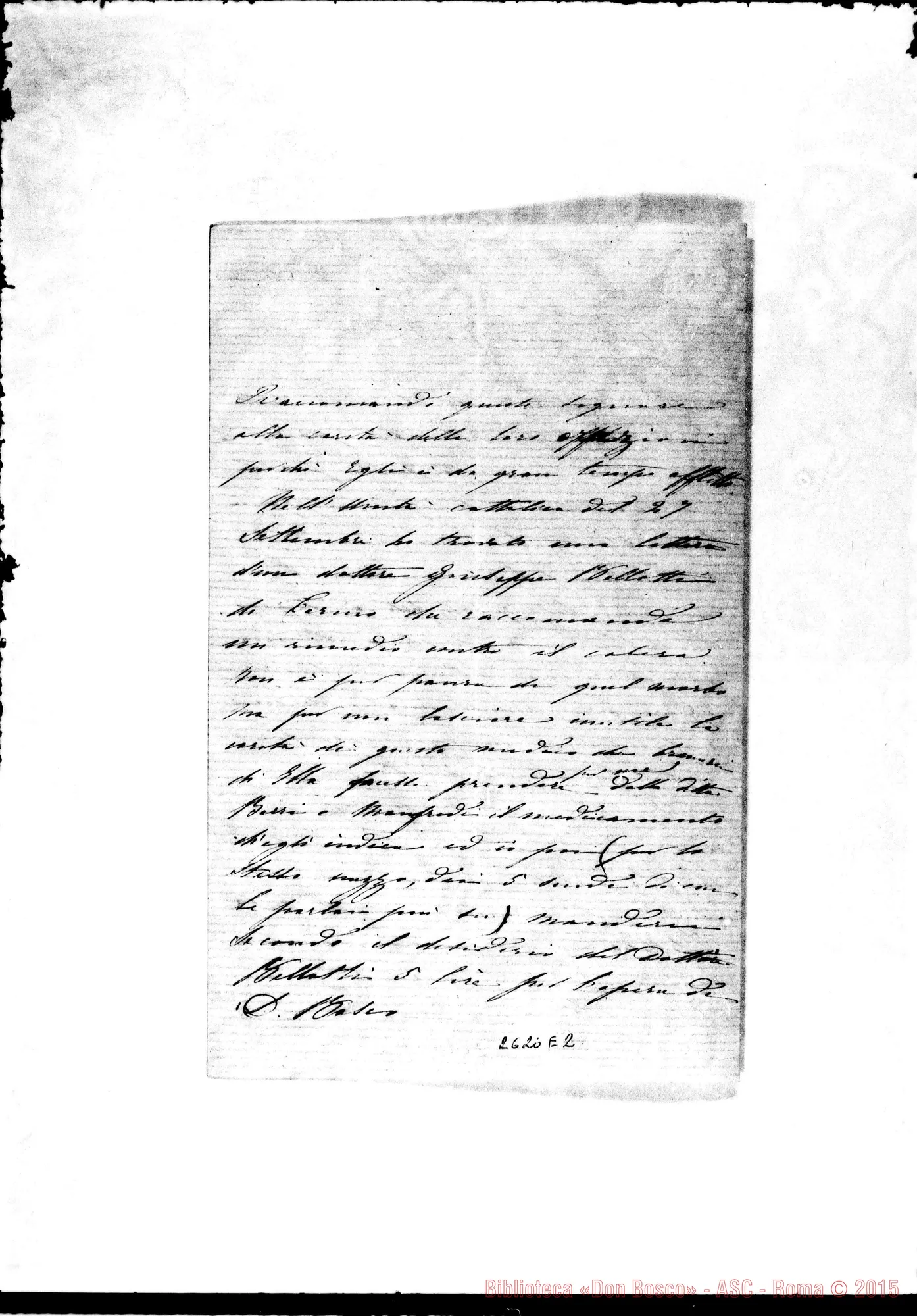 Fotogramma E 2 — Sora, duchessa - Oreglia. Albano, 5-10-1866