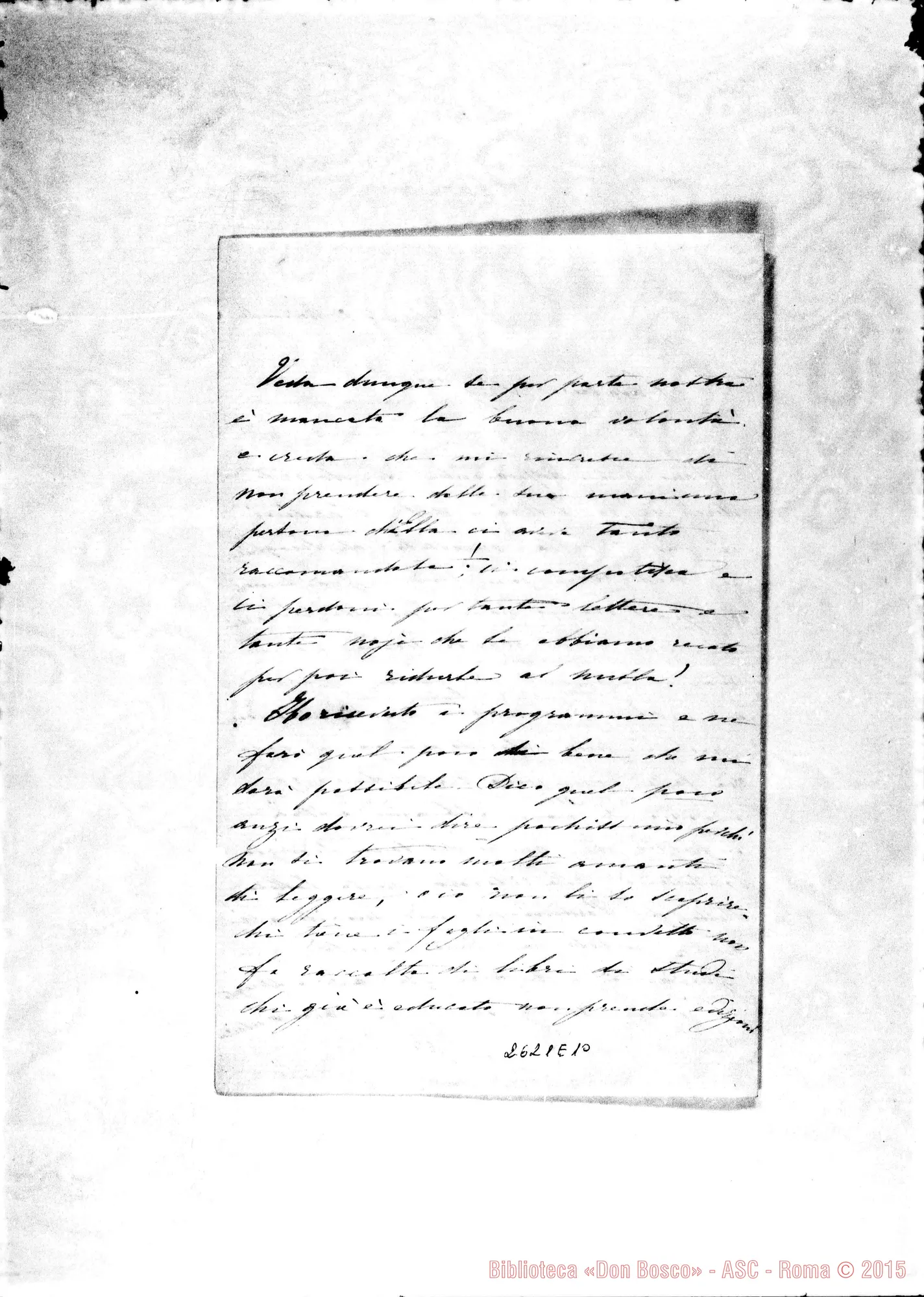 Fotogramma E 10 — Sora, duchessa - Oreglia. Foligno, 11-11-